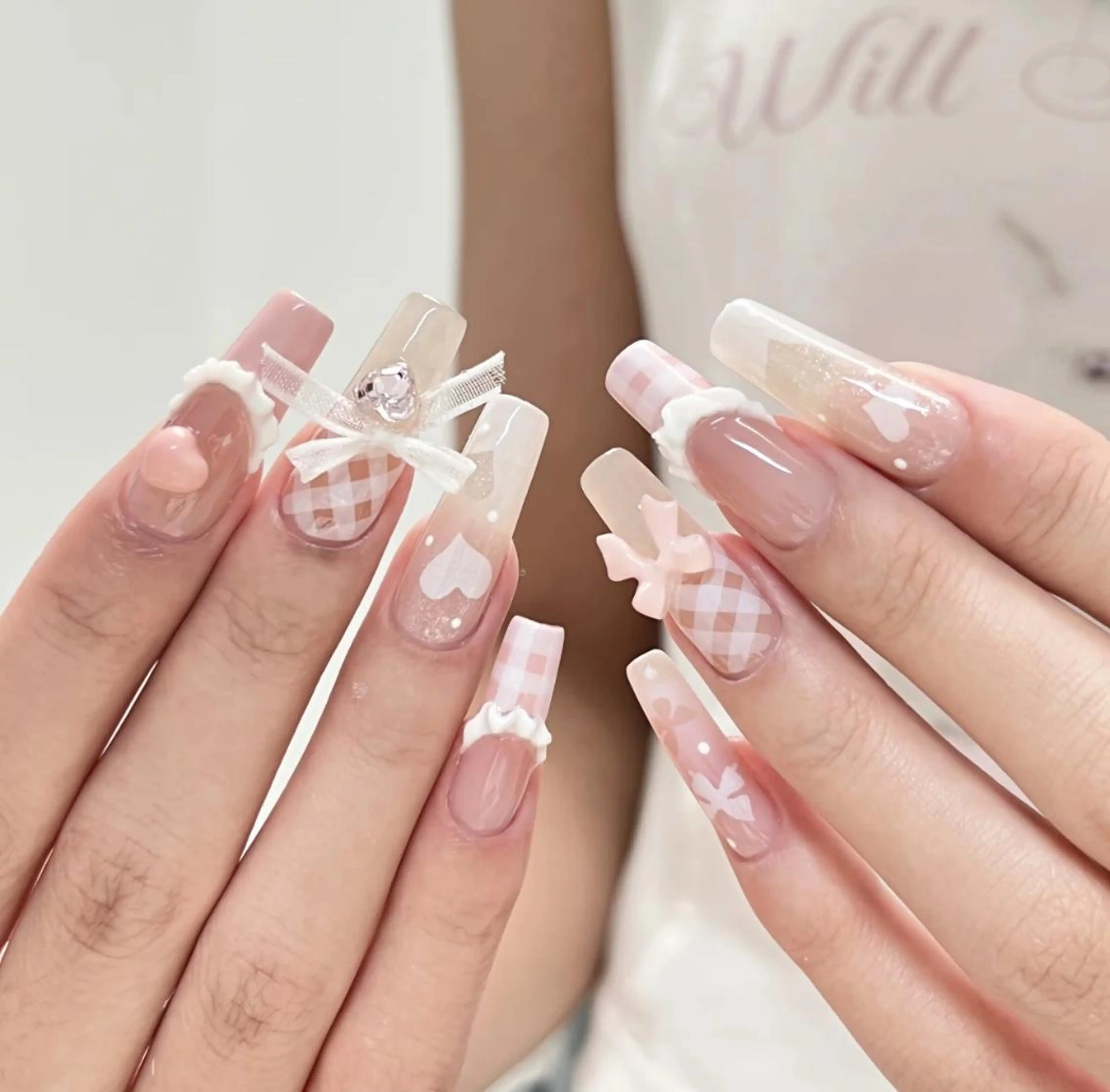 ネイル ハンドネイル By moonネイル 🌷ワンホン/韓国風のネイルデザイン