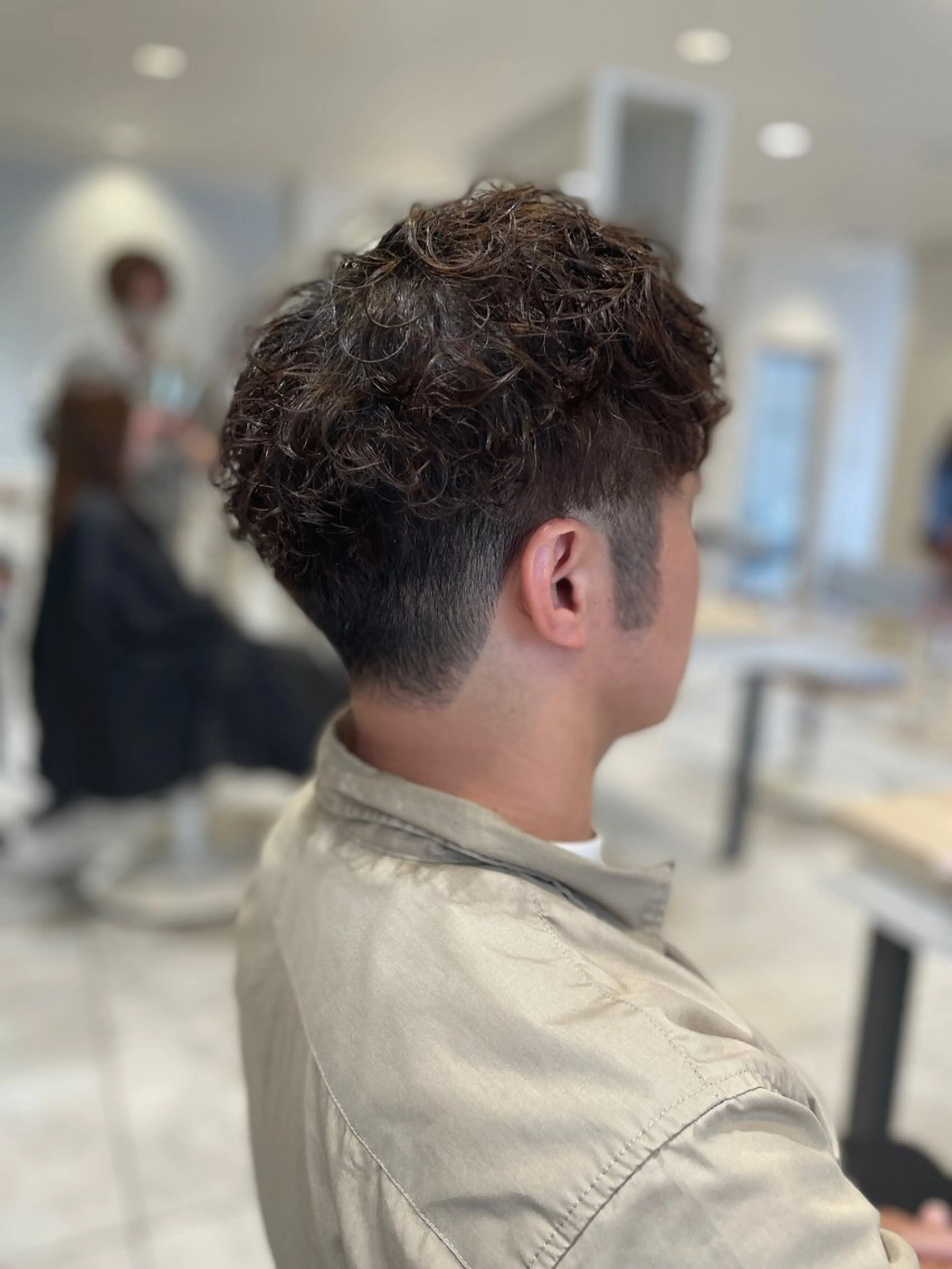 ショート パーマ メンズ カット パーマ メンズパーマ/カット / 古川　諒のヘアスタイル