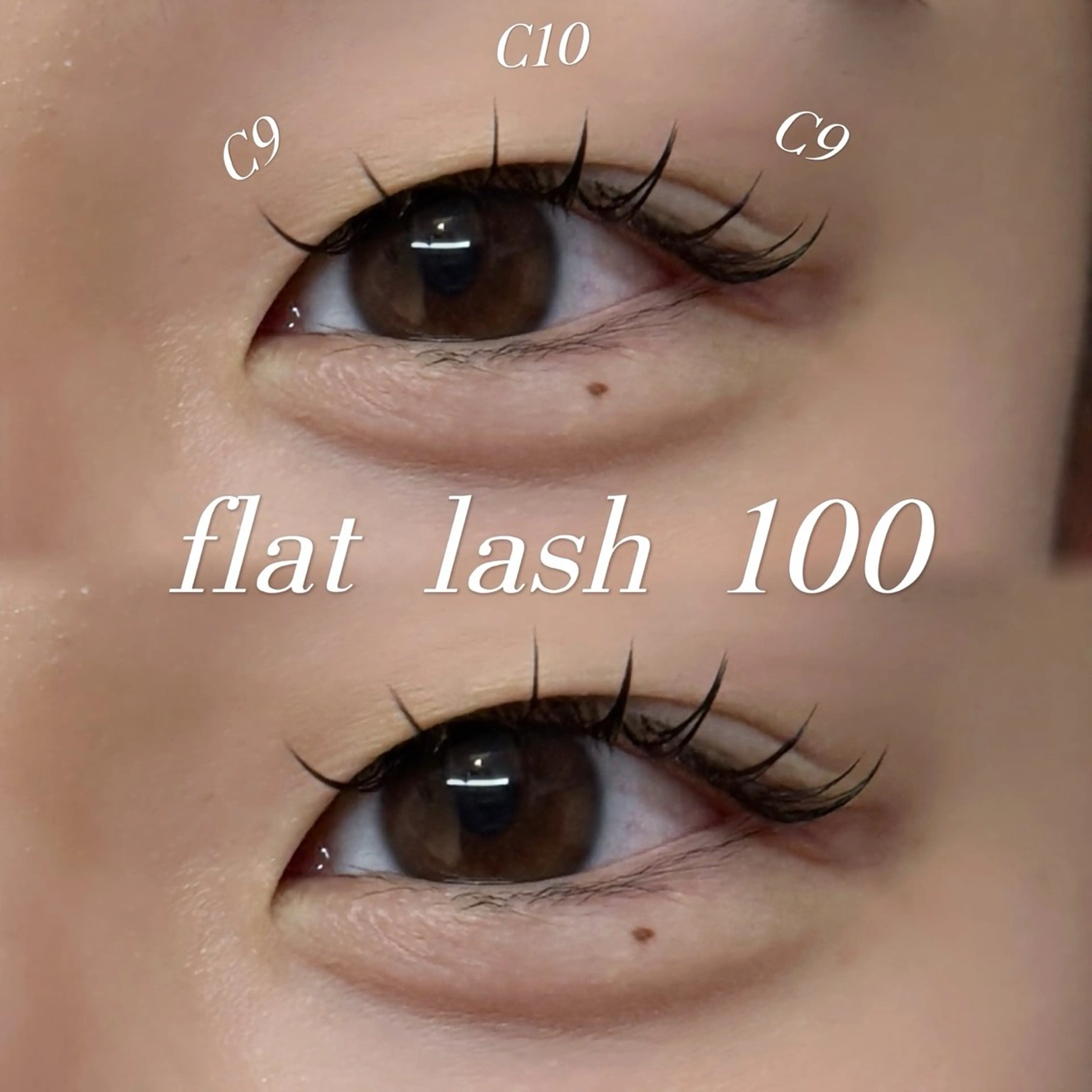 マツエク・マツパ MOKARA rihoのマツエク・マツパデザイン