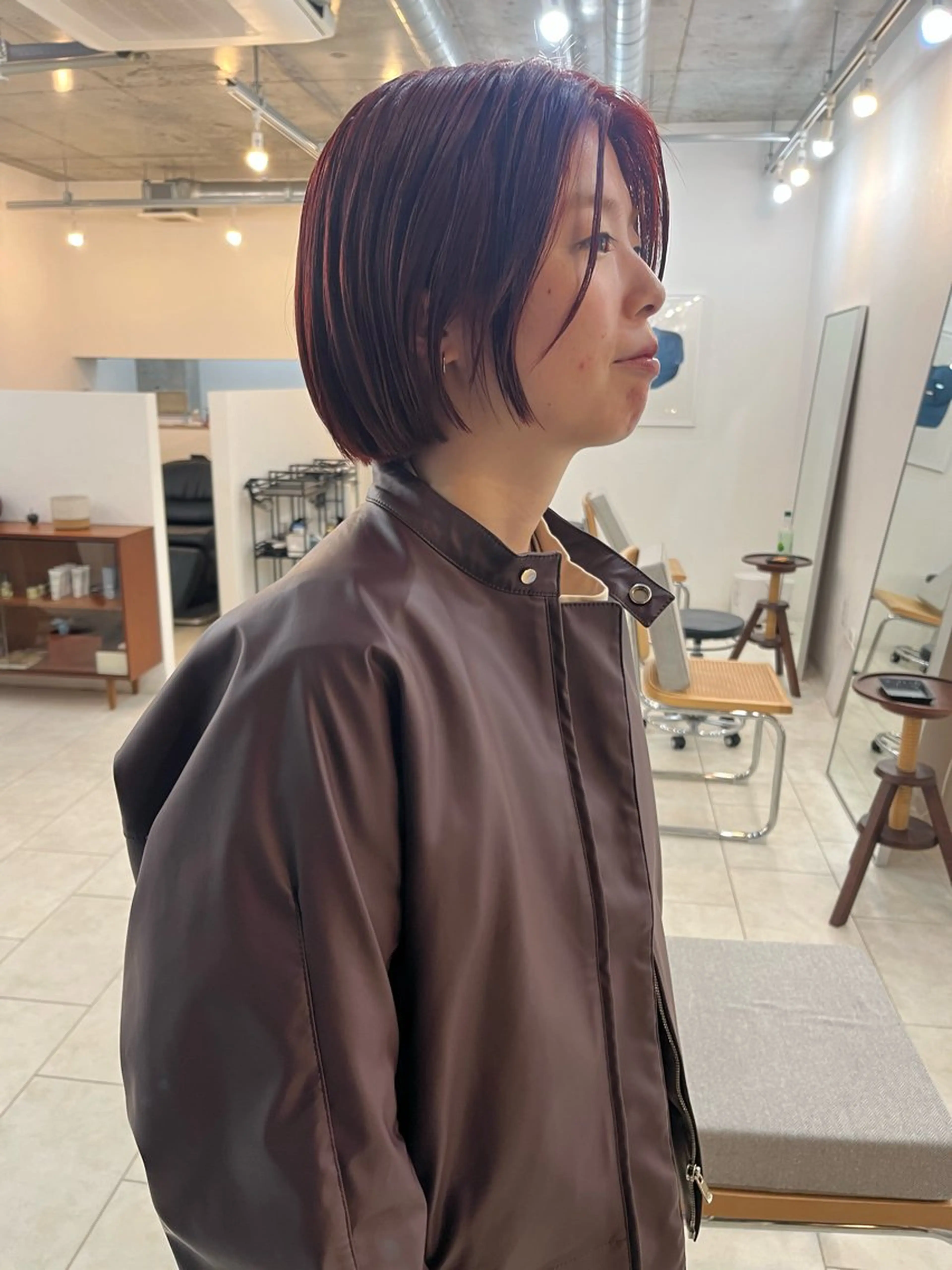 ショート カラー カット ヘアカラー eri kinjoのヘアスタイル