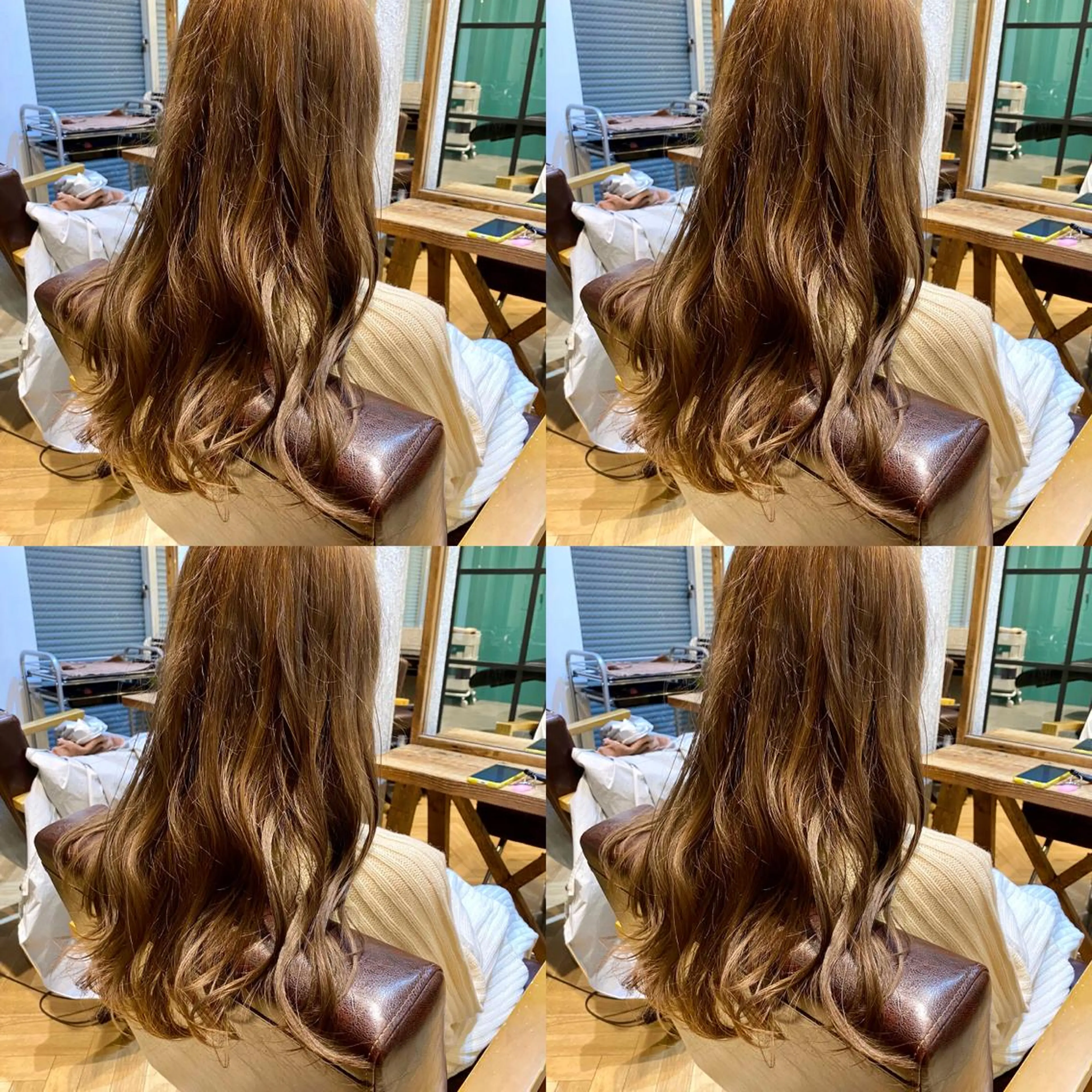 カラー ベージュカラー ブリーチ 神山 大樹✂︎宇都宮江曽島のヘアスタイル