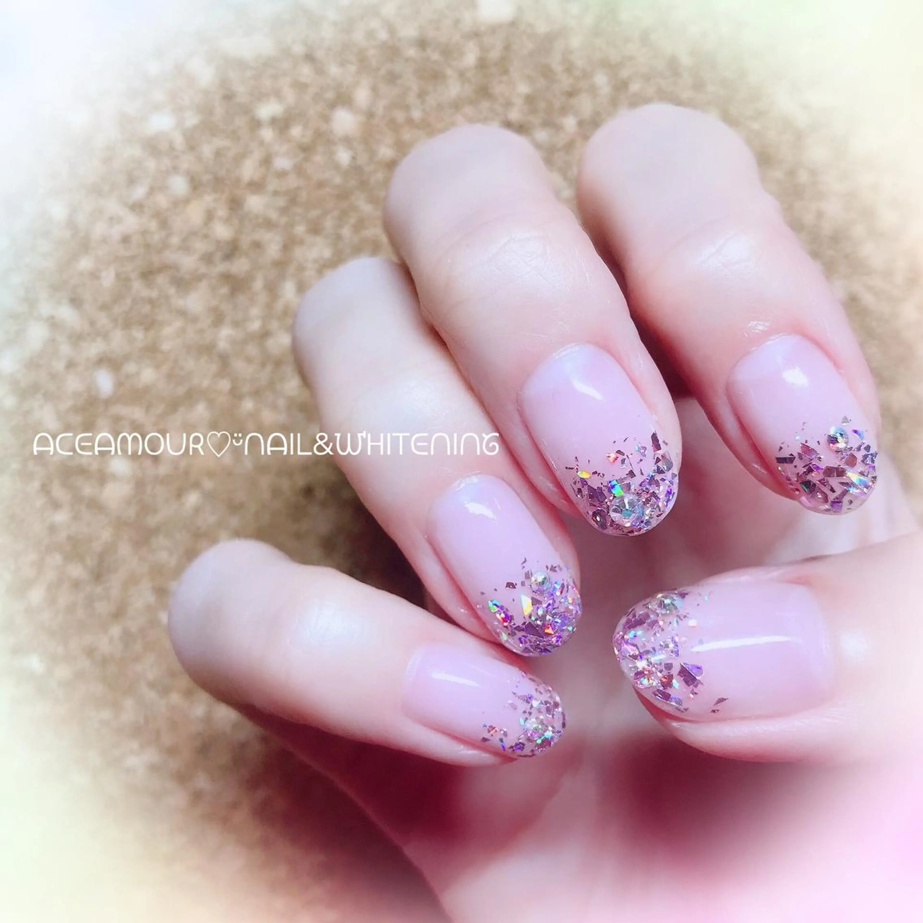 ネイル ネイル/耳つぼ /新ホワイトニングのネイルデザイン