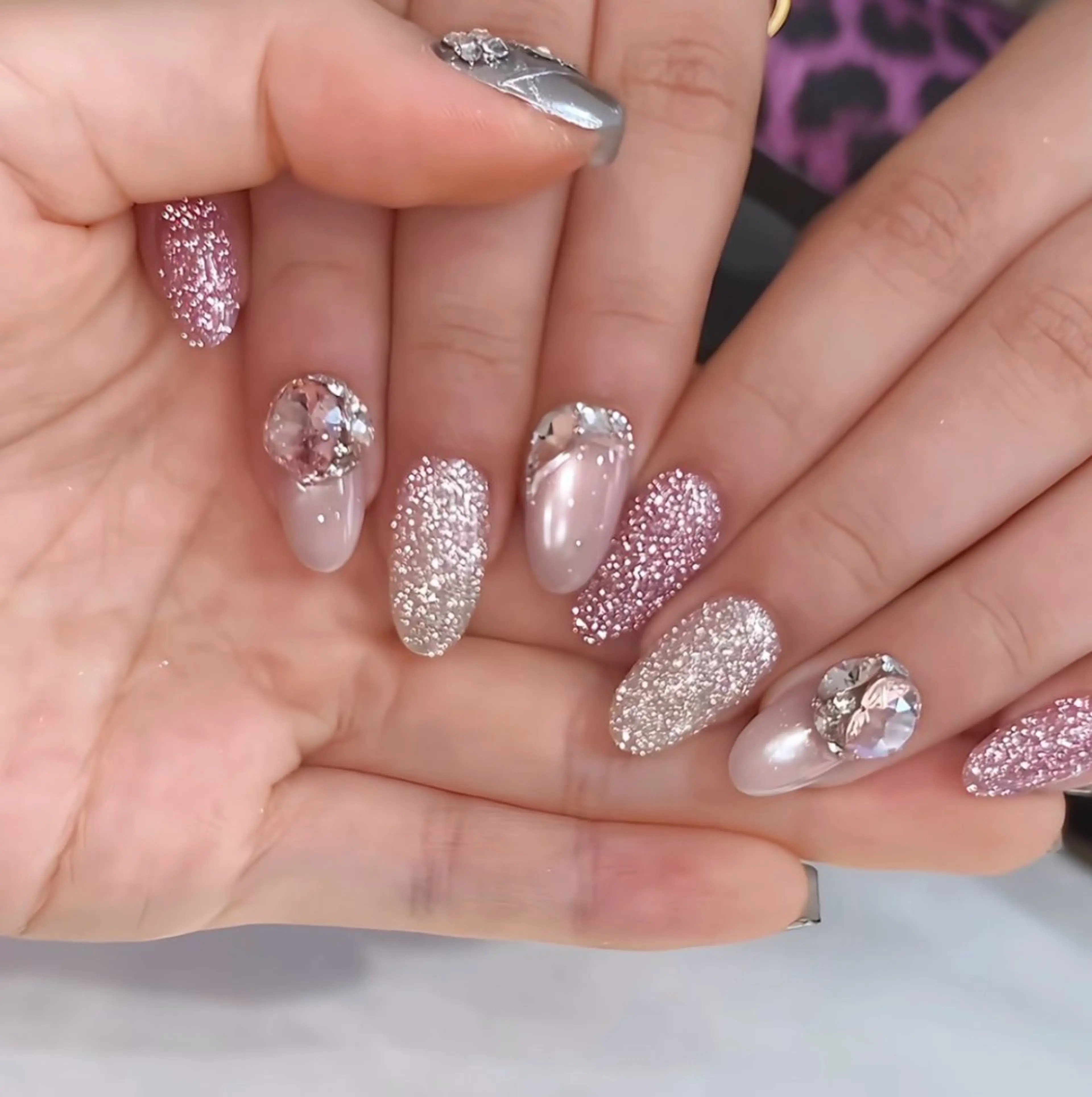 ネイル ハンドネイル WO MIAO💎のネイルデザイン
