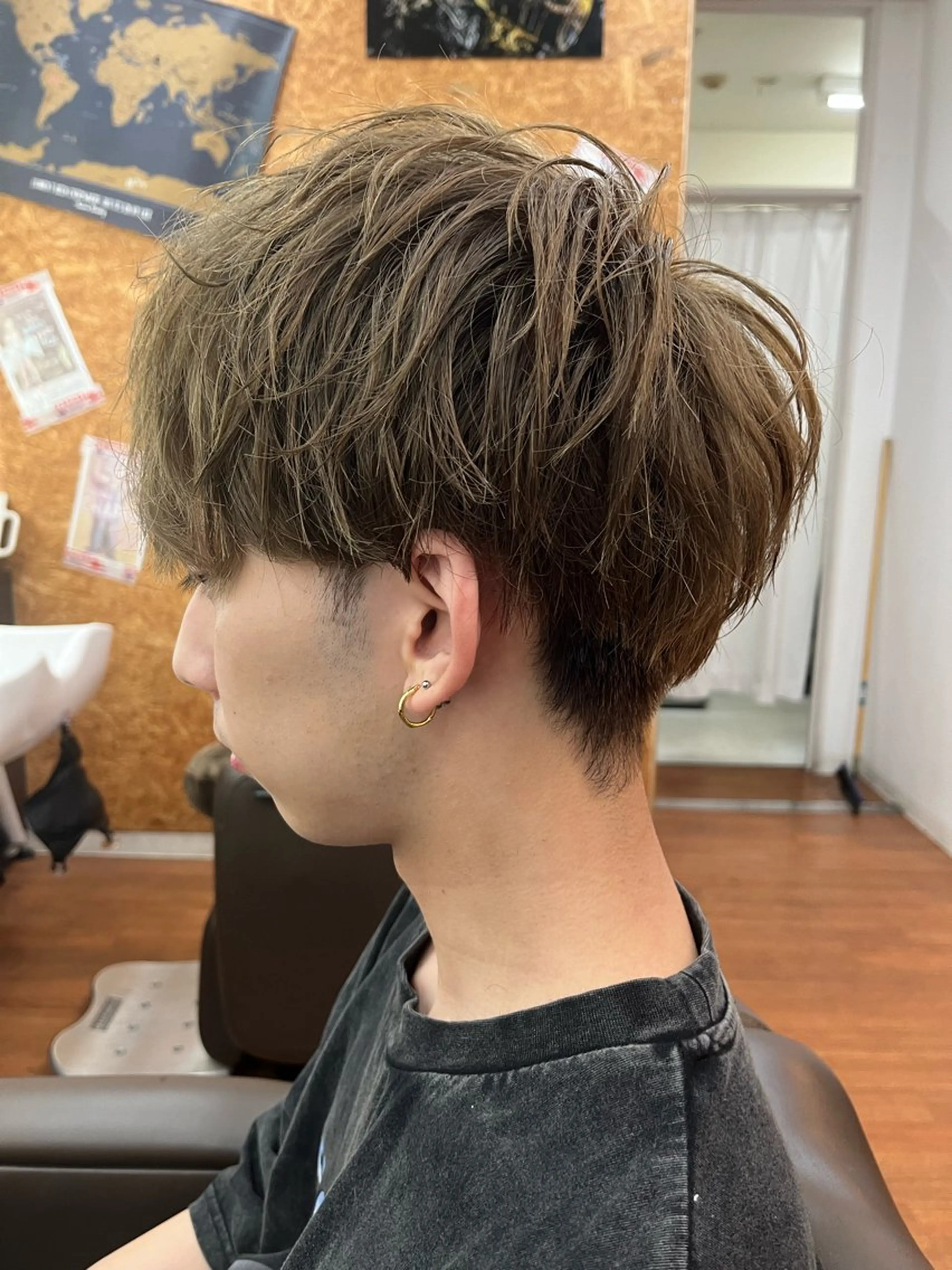 ショート レイヤーカット 角田 南のヘアスタイル