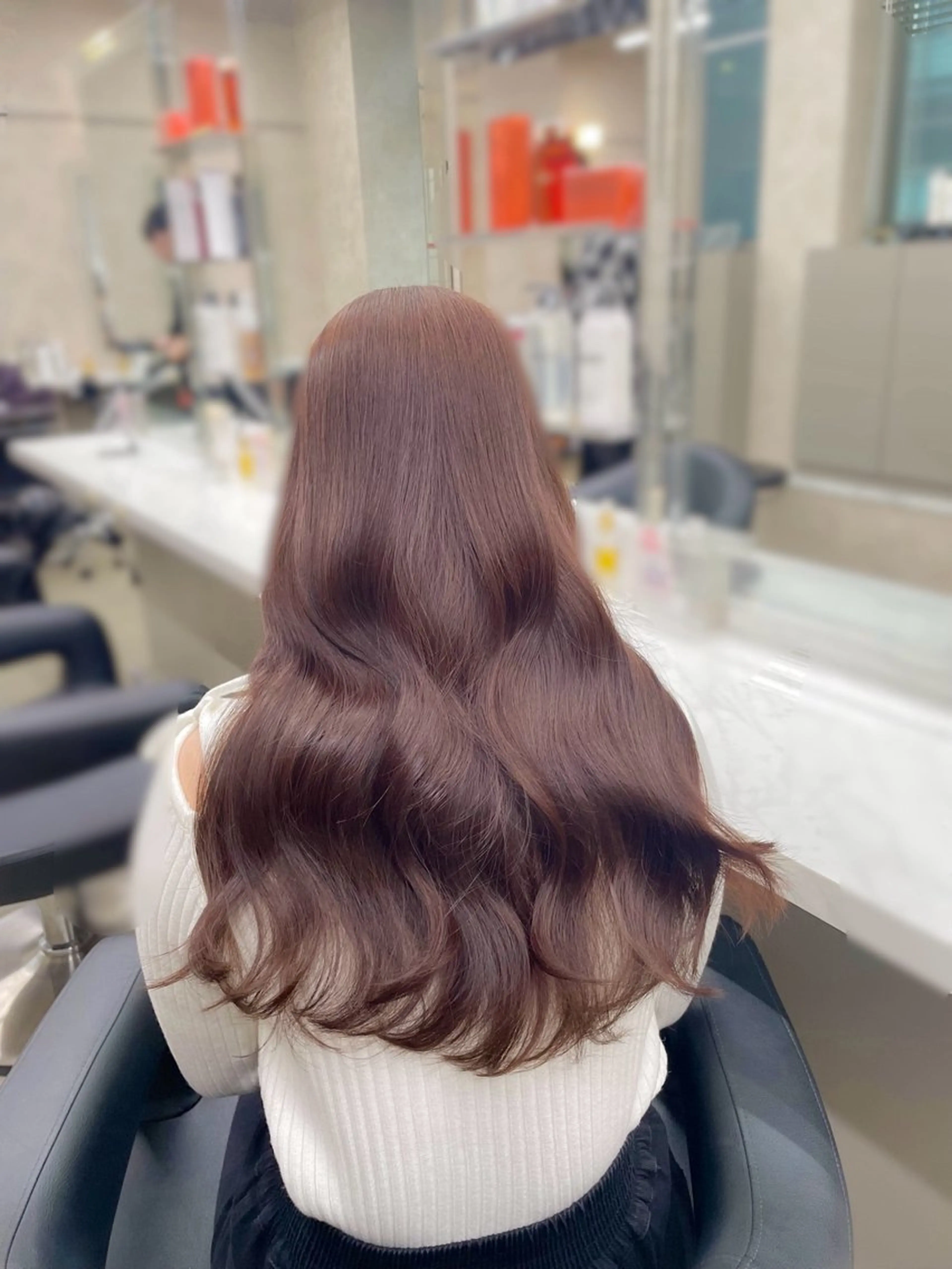 ロング カラー 💖札幌カラー 指名No.1💖玲奈のヘアスタイル