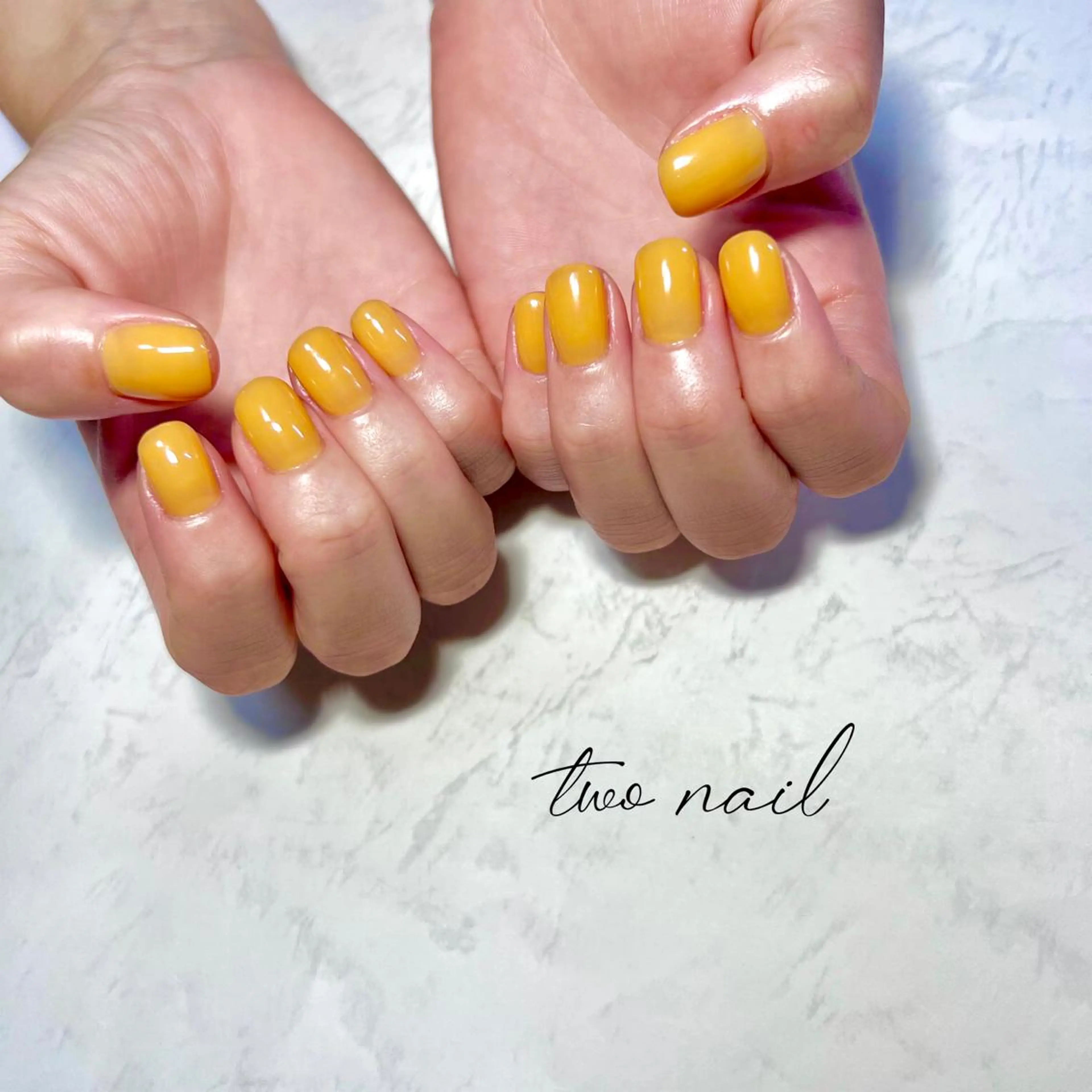 ネイル アートネイル フットネイル ハート ニュアンスネイル ホワイト ハンドネイル two nailのネイルデザイン