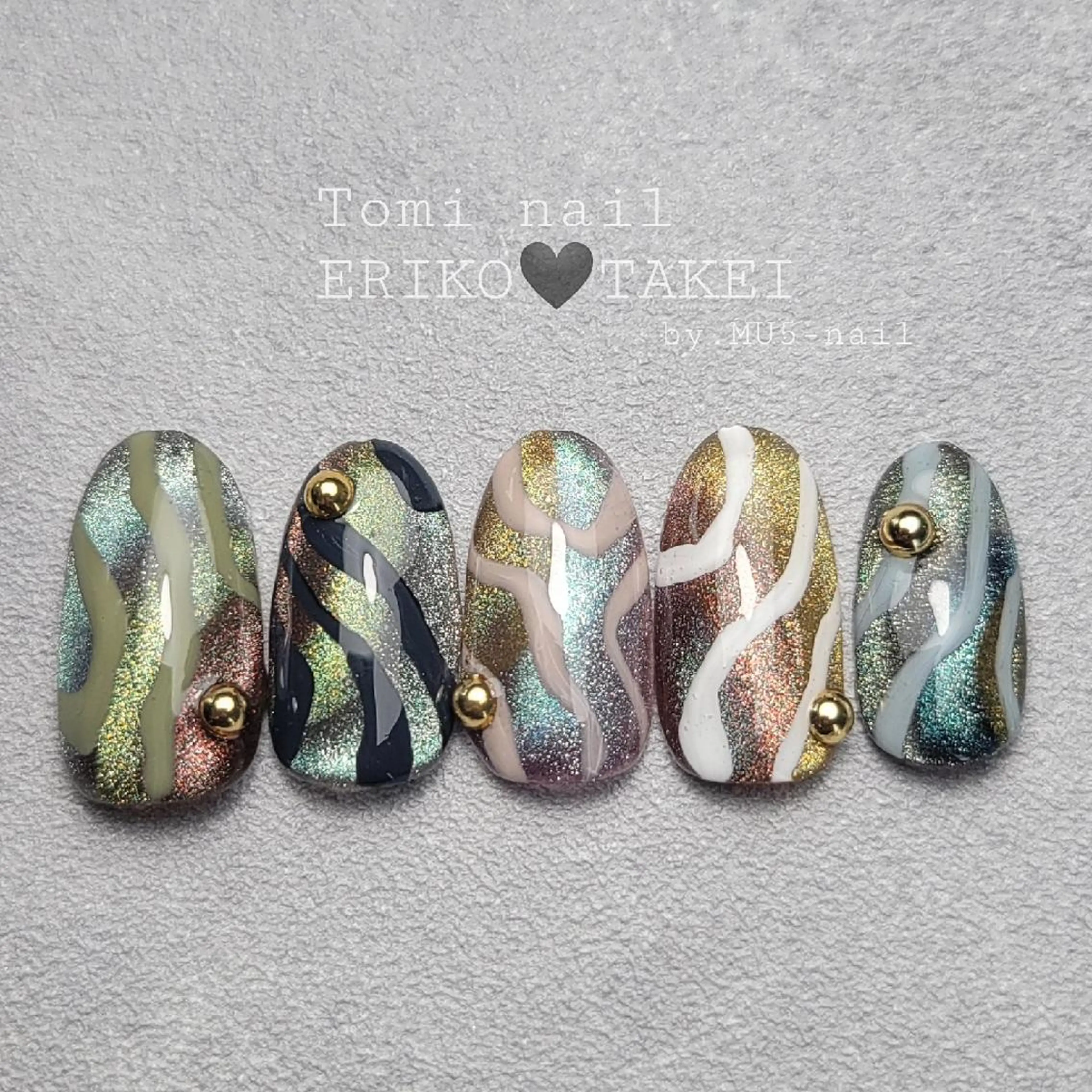 ネイル MU5-nail 金山ネイルサロンのネイルデザイン