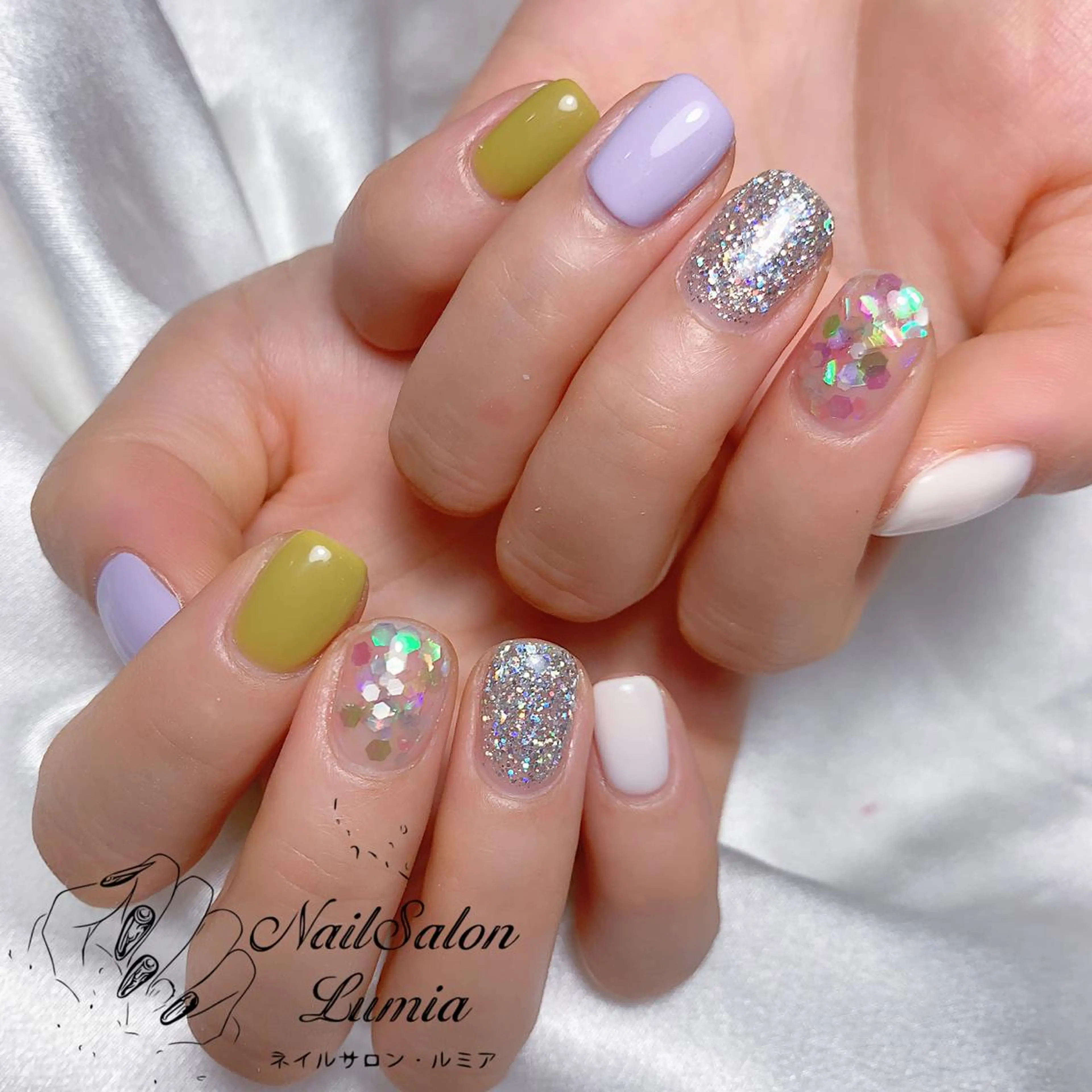 ネイル ハンドネイル ネイルサロン ルミア Lumia 店長のネイルデザイン