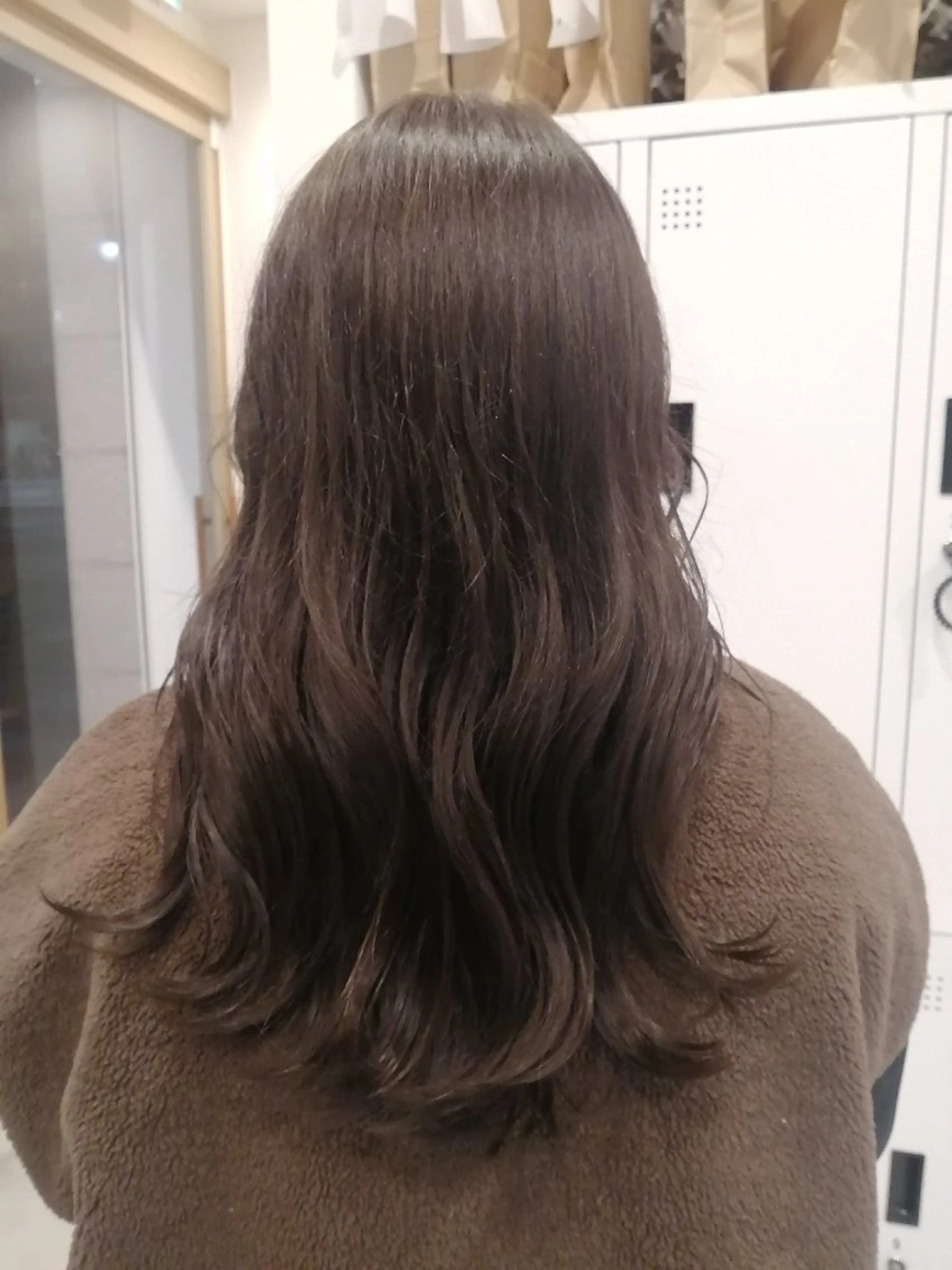 ロング カット ヘアカラー 藤原仁美/レイヤー /透明感カラーのヘアスタイル