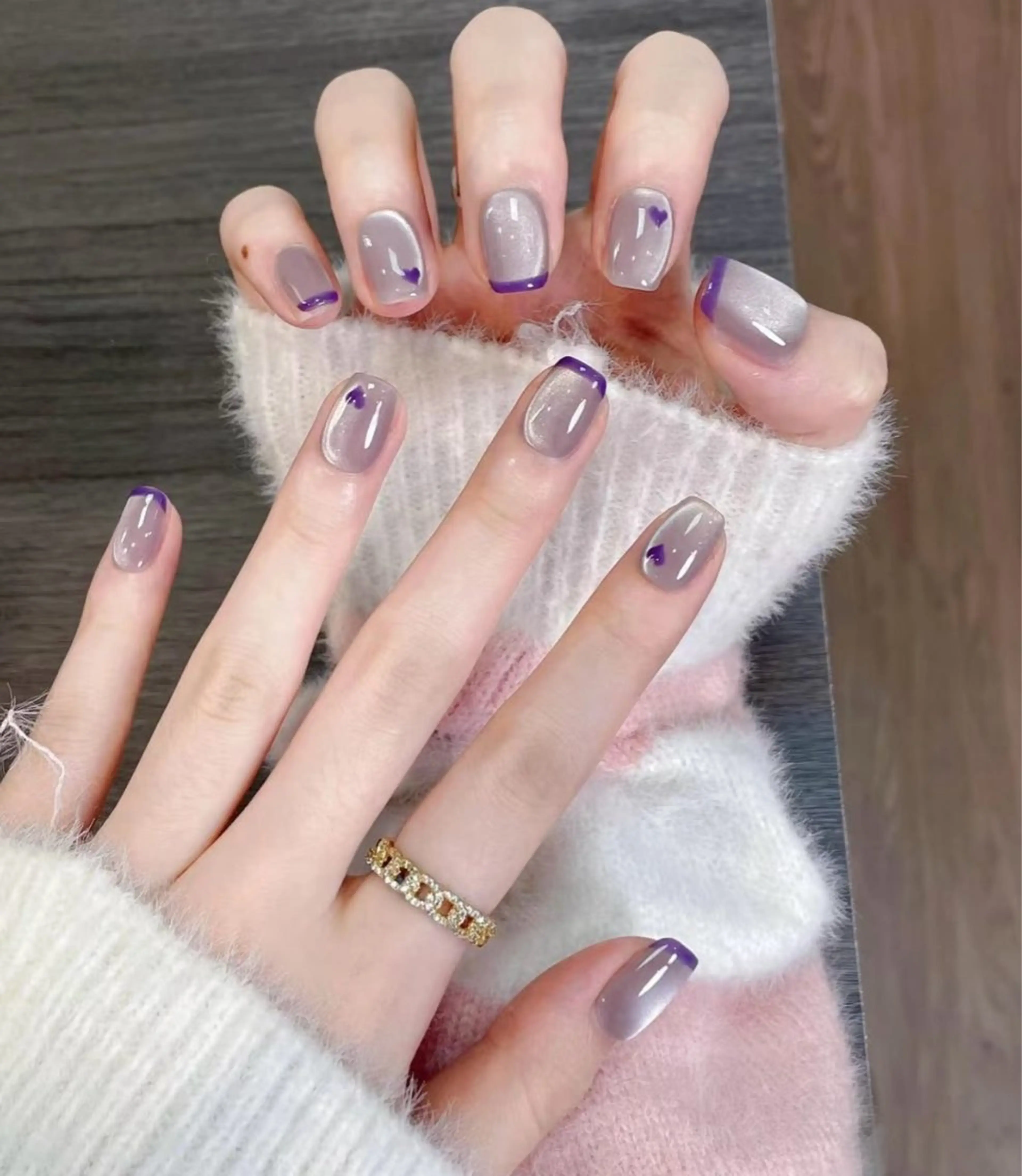 ネイル シンプルネイル Sophia  Nail salon所属・み ゆのネイルデザイン