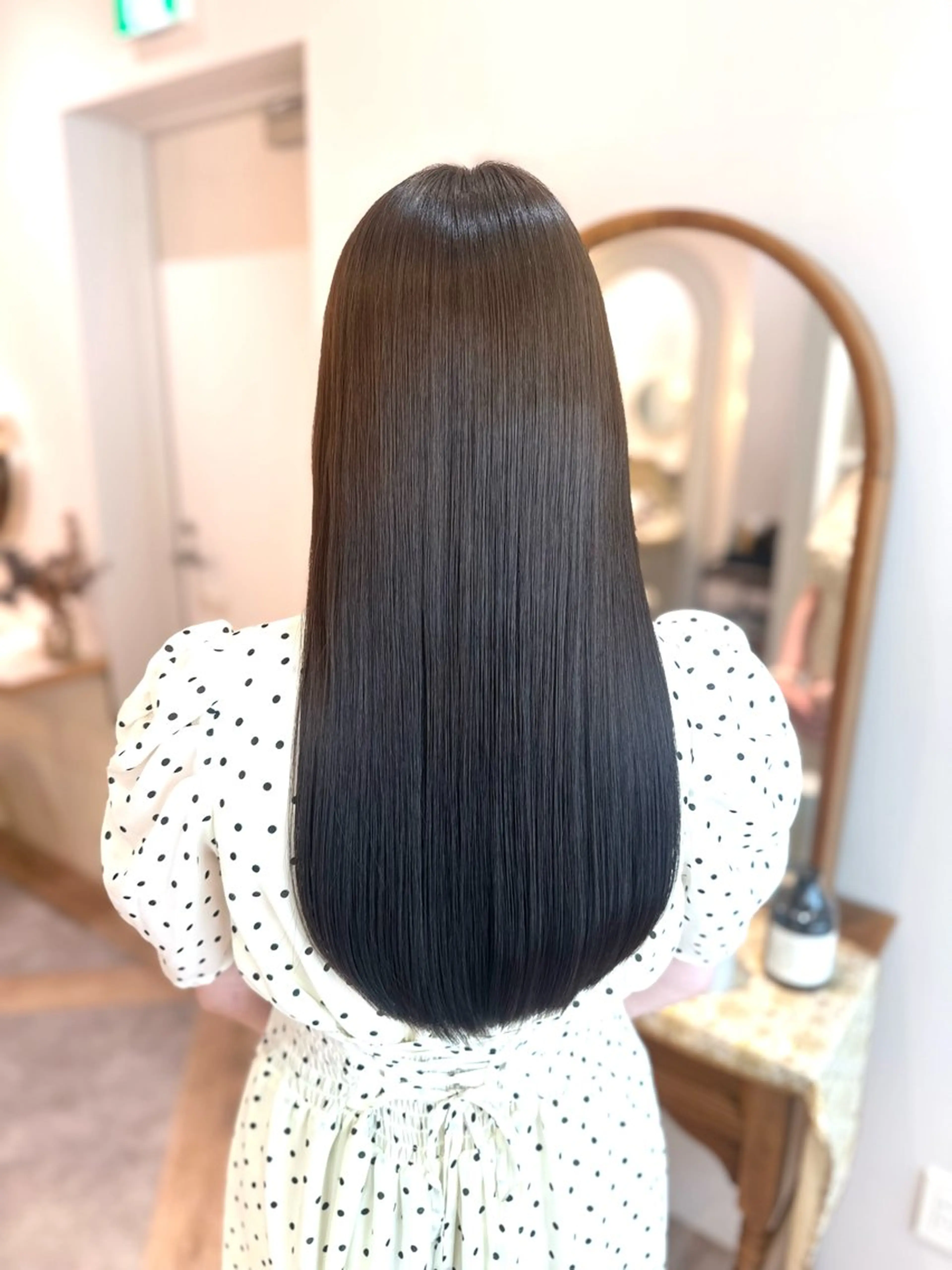 ロング カラー カット ヘアカラー 縮毛矯正 トリートメント 髪質改善/縮毛矯正 🌻momokaのヘアスタイル