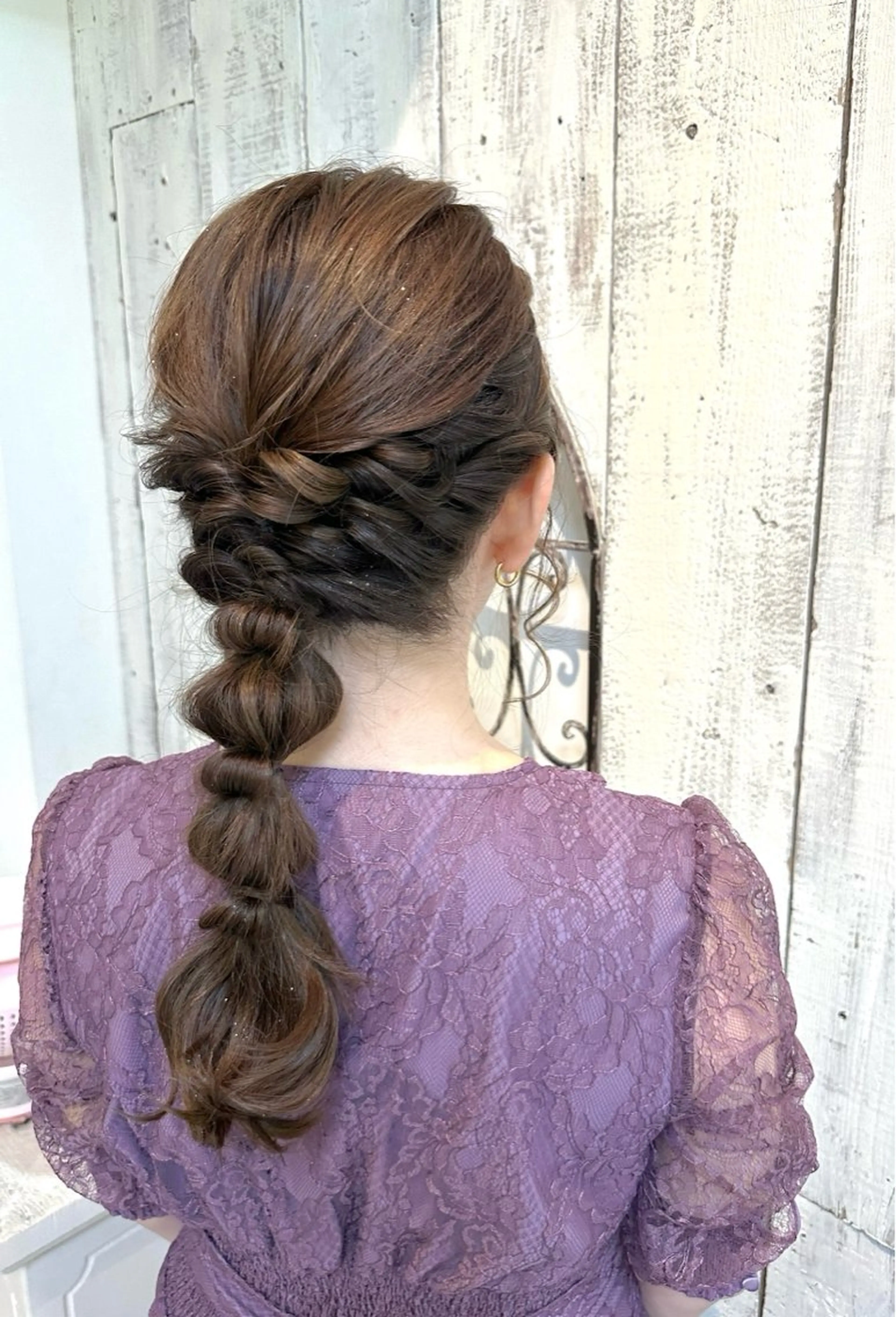 ヘアアレンジ 結婚式・ブライダル 足立 穂乃果のヘアスタイル