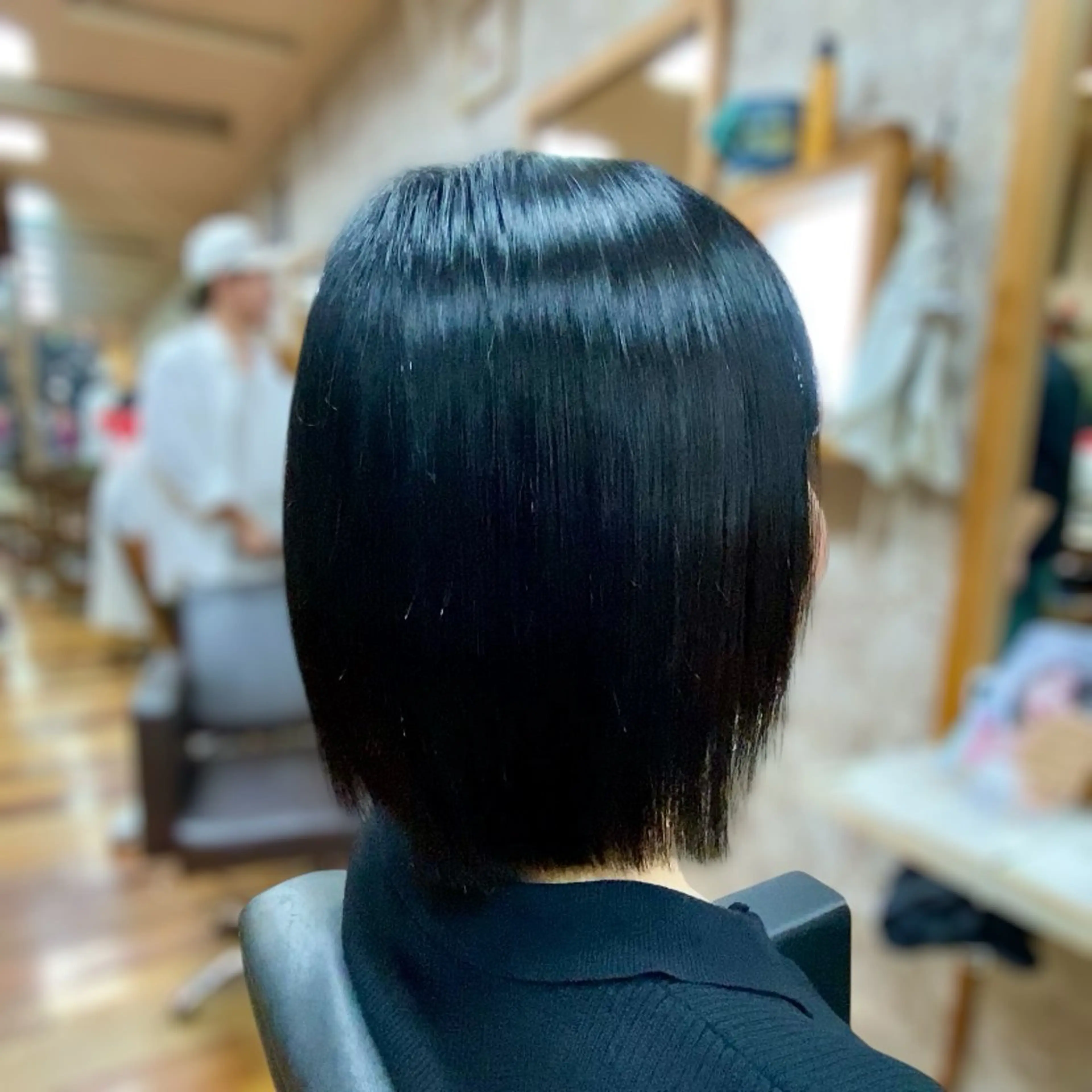 ミディアム YELLOW CORN 金沢文庫所属・【金沢文庫4分】髪質 改善/縮毛矯正アラタのヘアスタイル