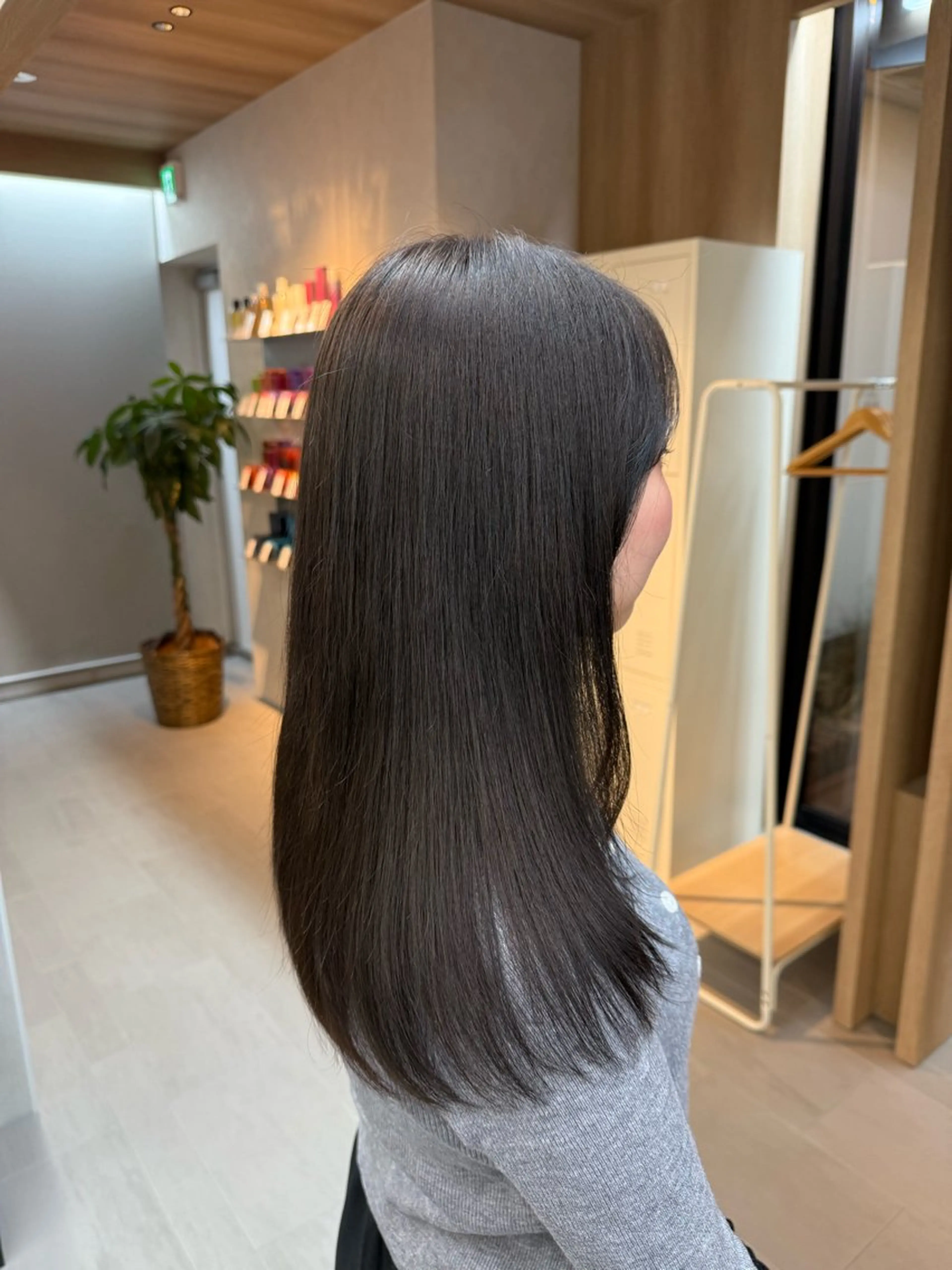 カラー グレージュ LAMIN MEFULL木場所属・パーマモデル募集 ✨HINAKAのヘアスタイル