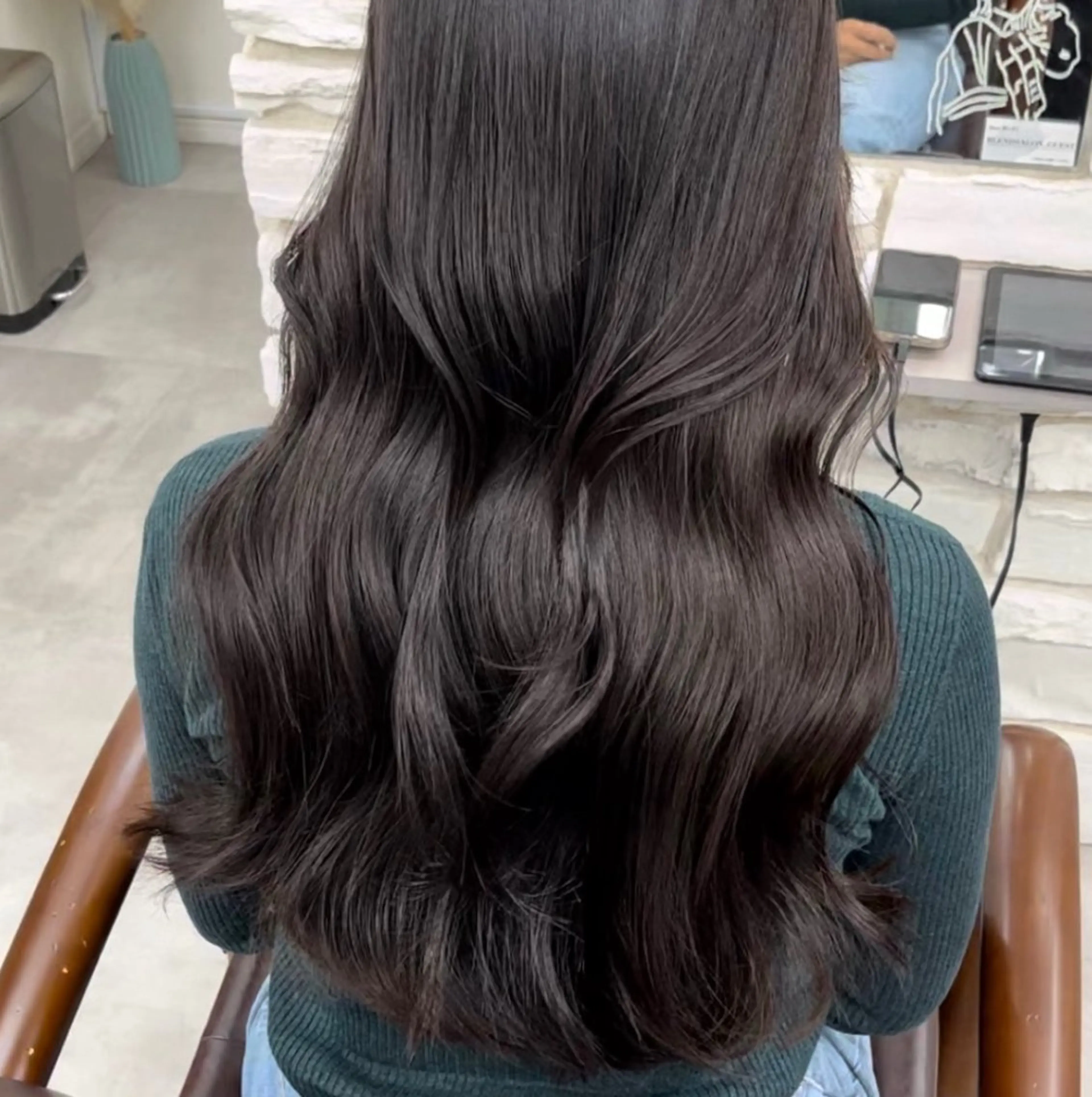 ロング カラー カット ヘアカラー トリートメント 似合わせ美髪ヘア✨ 天王寺．阿倍野🌈のヘアスタイル