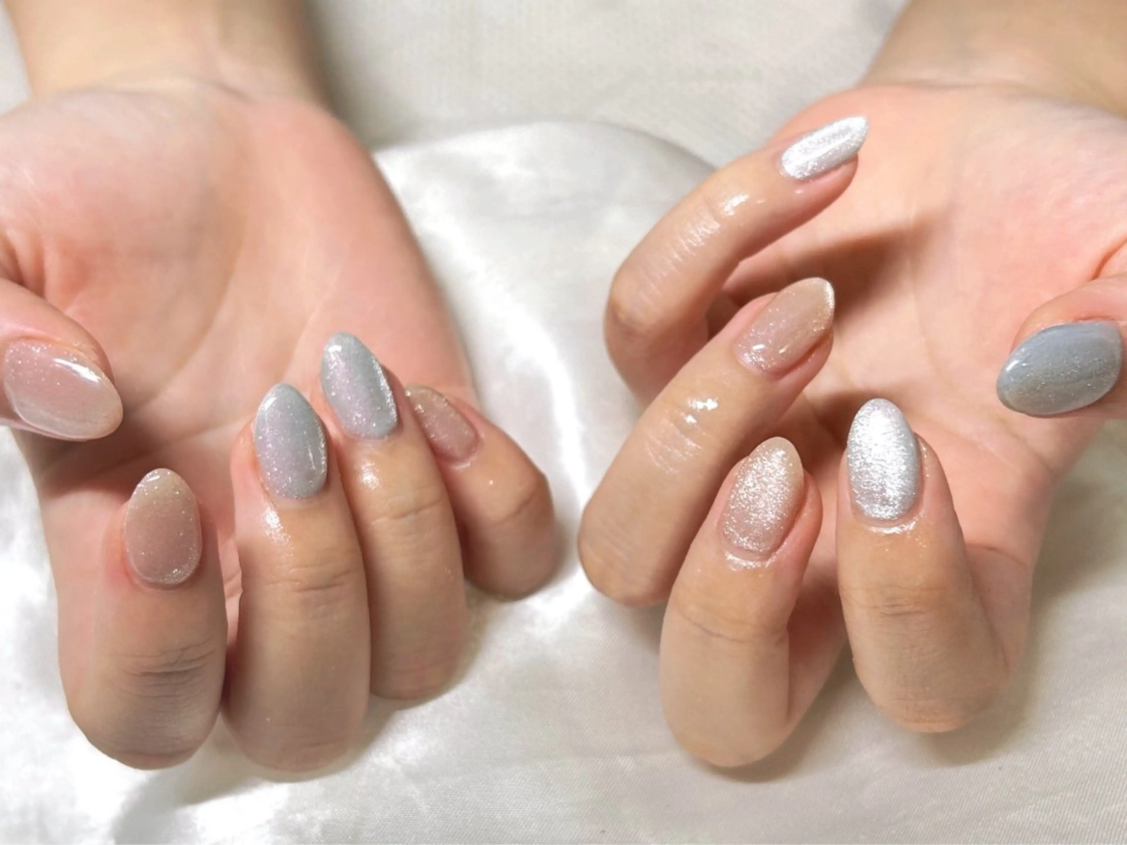 ネイル マグネットネイル ハンドネイル nail salon angeのネイルデザイン