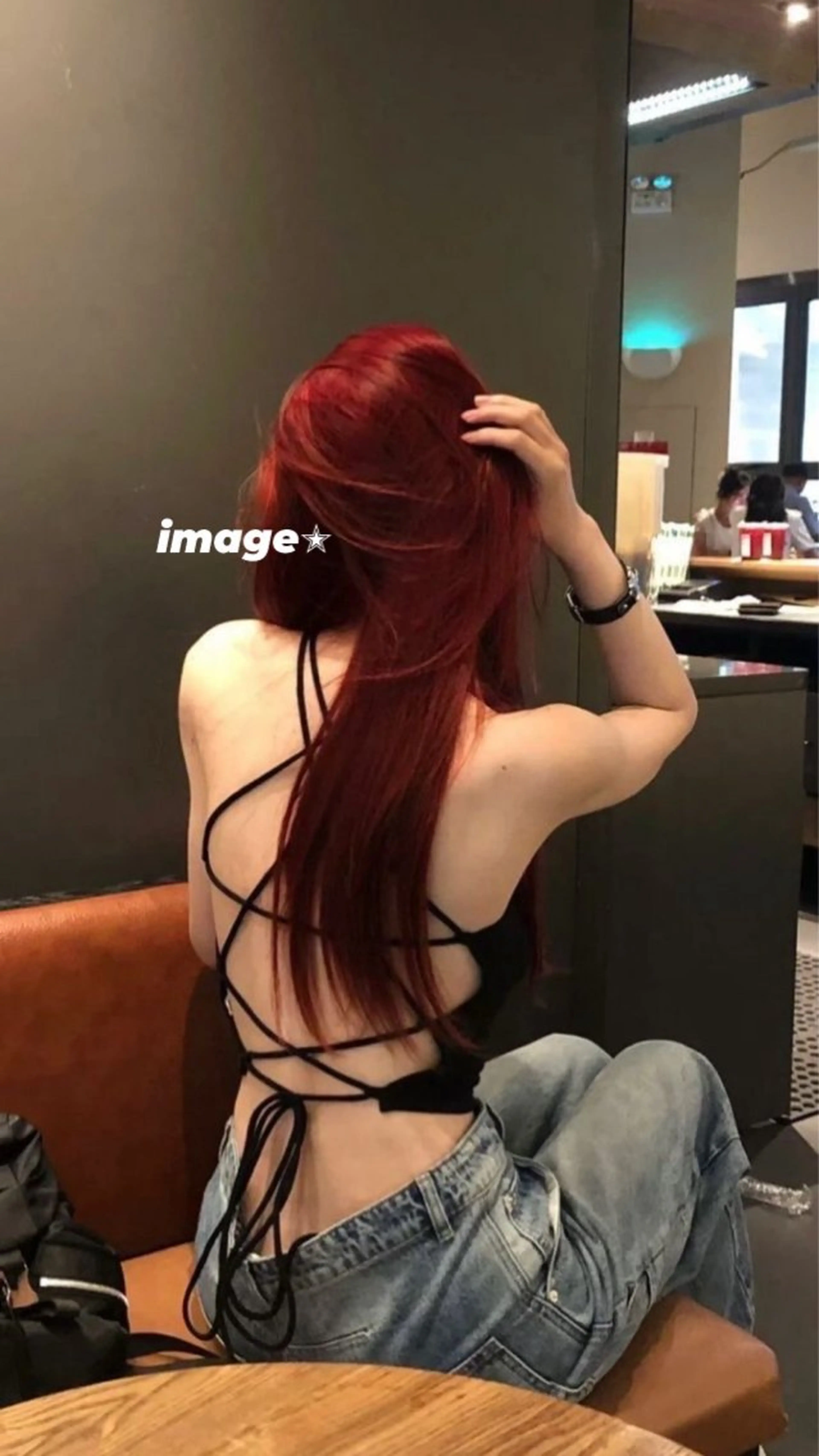 カラー 暖色/韓国ヘア /MIKAGE🩶のヘアスタイル