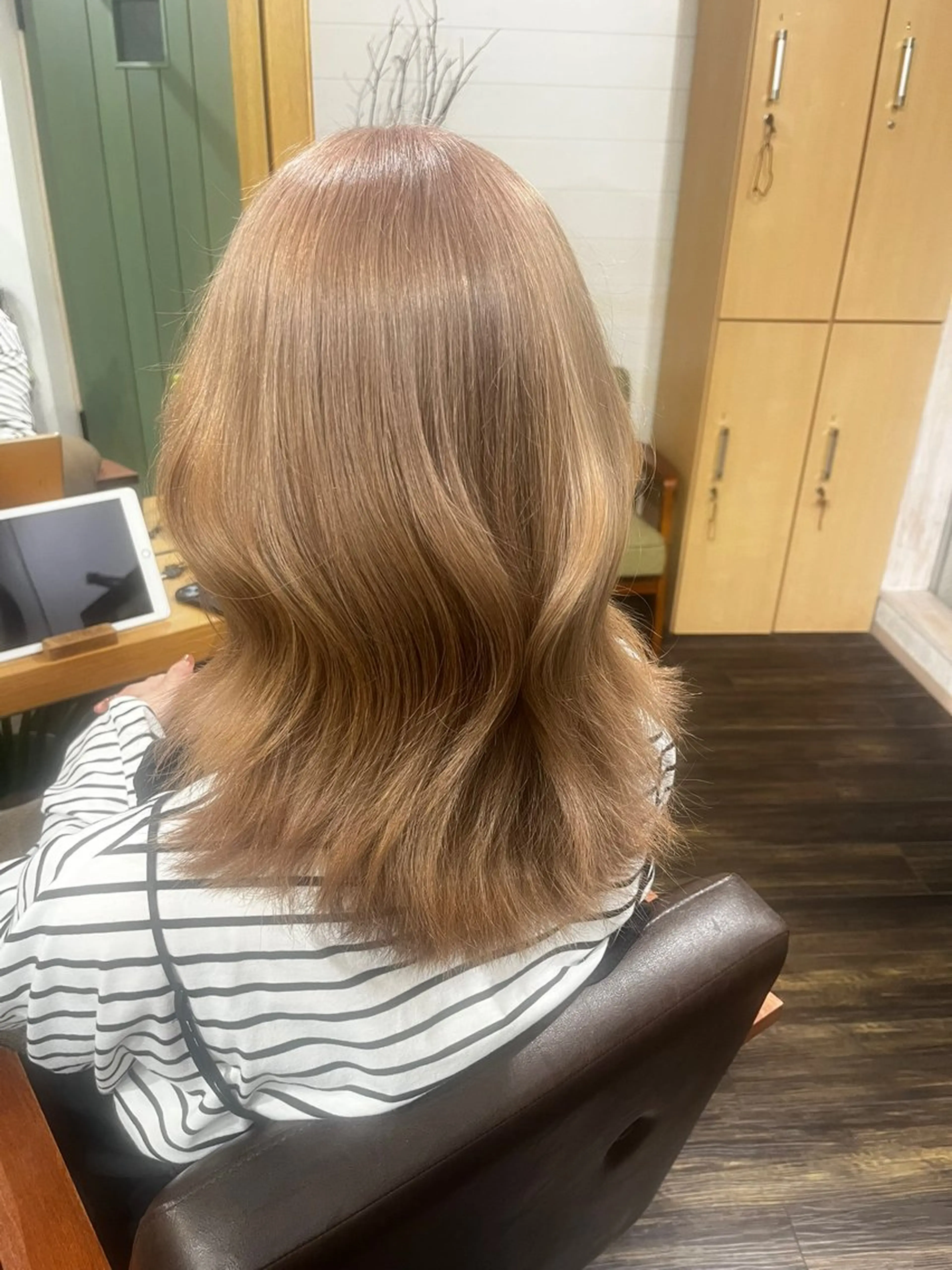 ミディアム cache cache 表参道所属・✨カットモデル募集中 ゆいな🎀のヘアスタイル