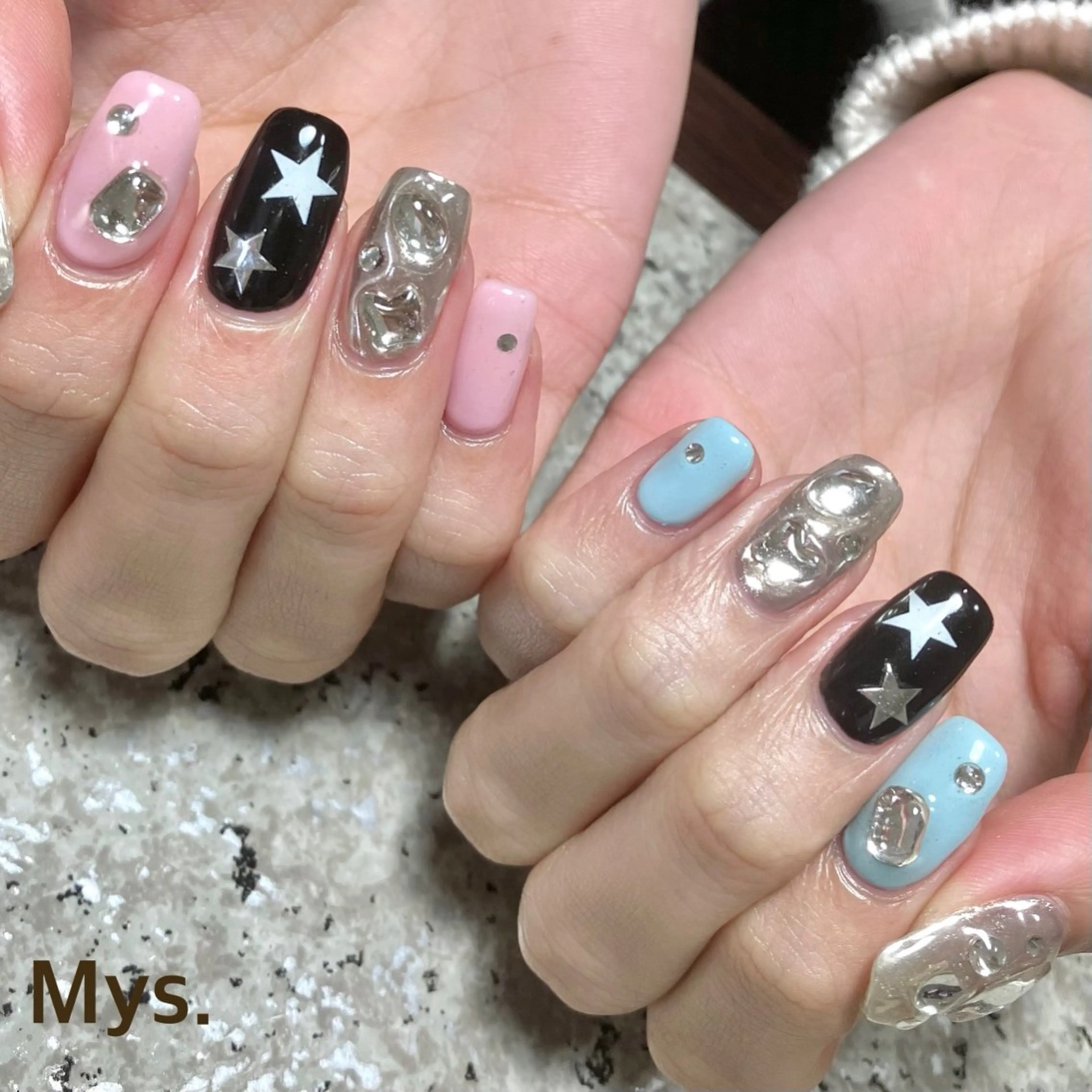 ネイル ハンドネイル Mys. 三上紗紀のネイルデザイン