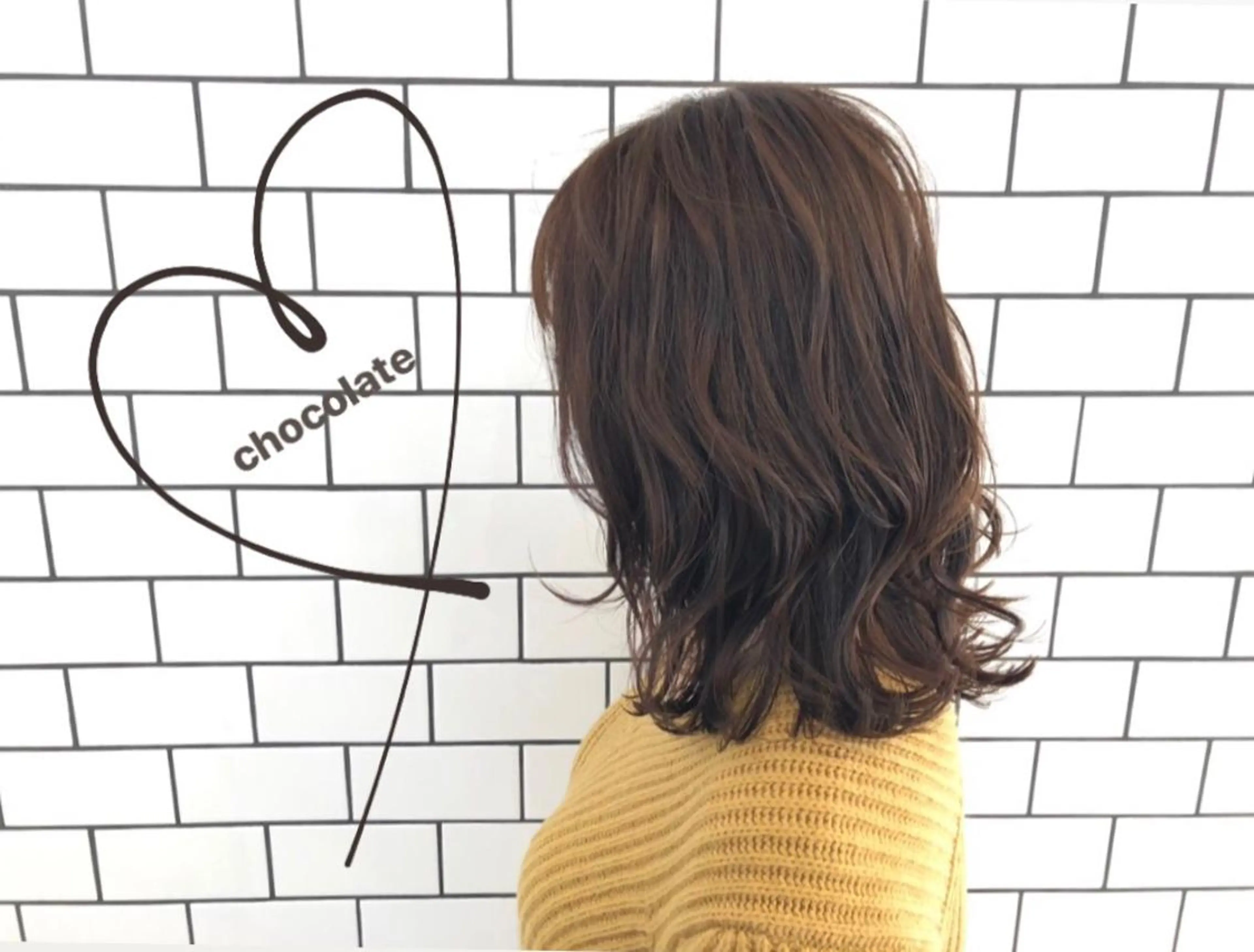 ミディアム カラー お洒落パーマ/ 艶カラー/michiのヘアスタイル