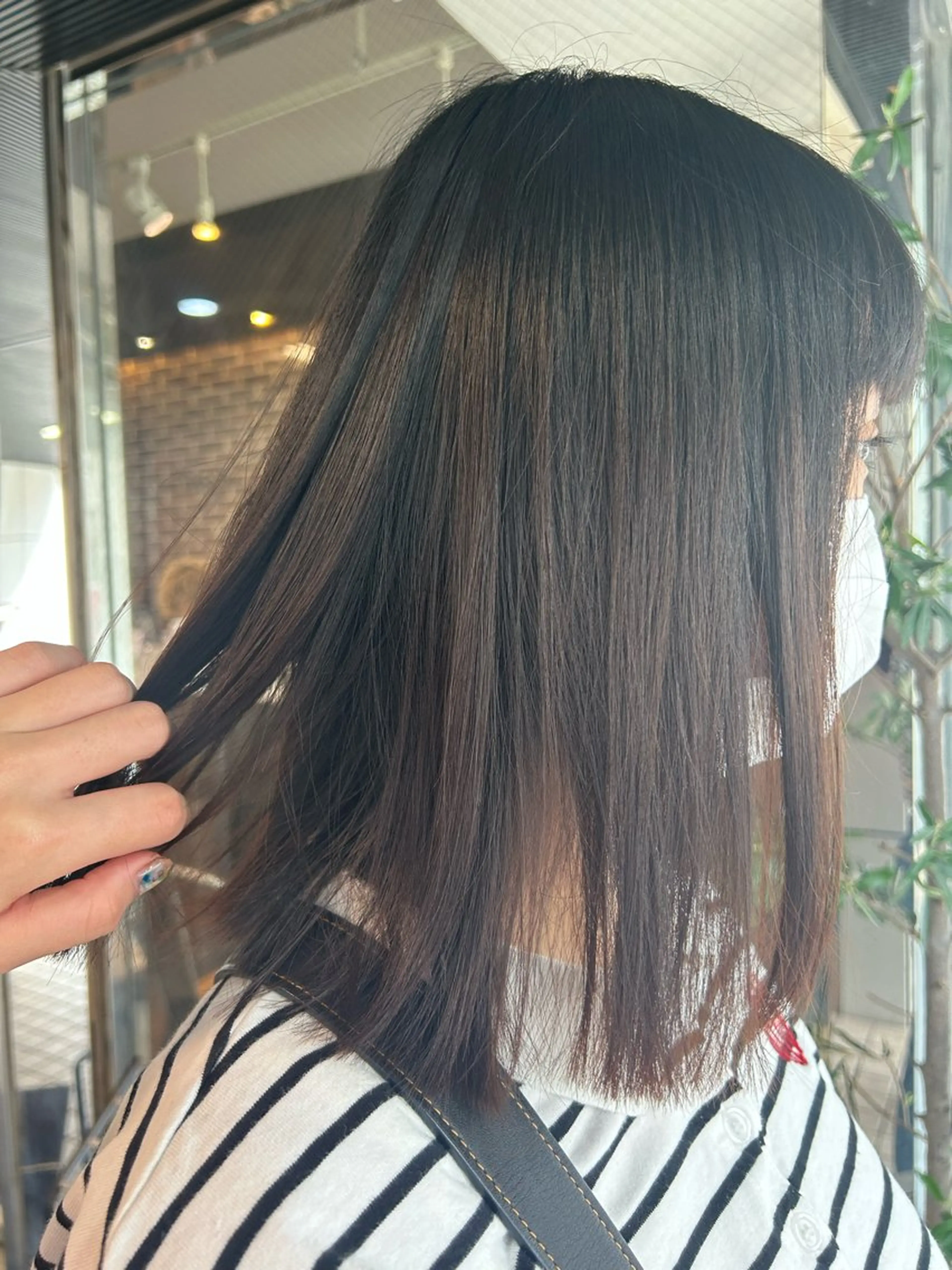 ミディアム 韓国風カラー 学生 髪質改善 韓国風ヘア トリートメント メンズスタイル Hitomi🐶のヘアスタイル