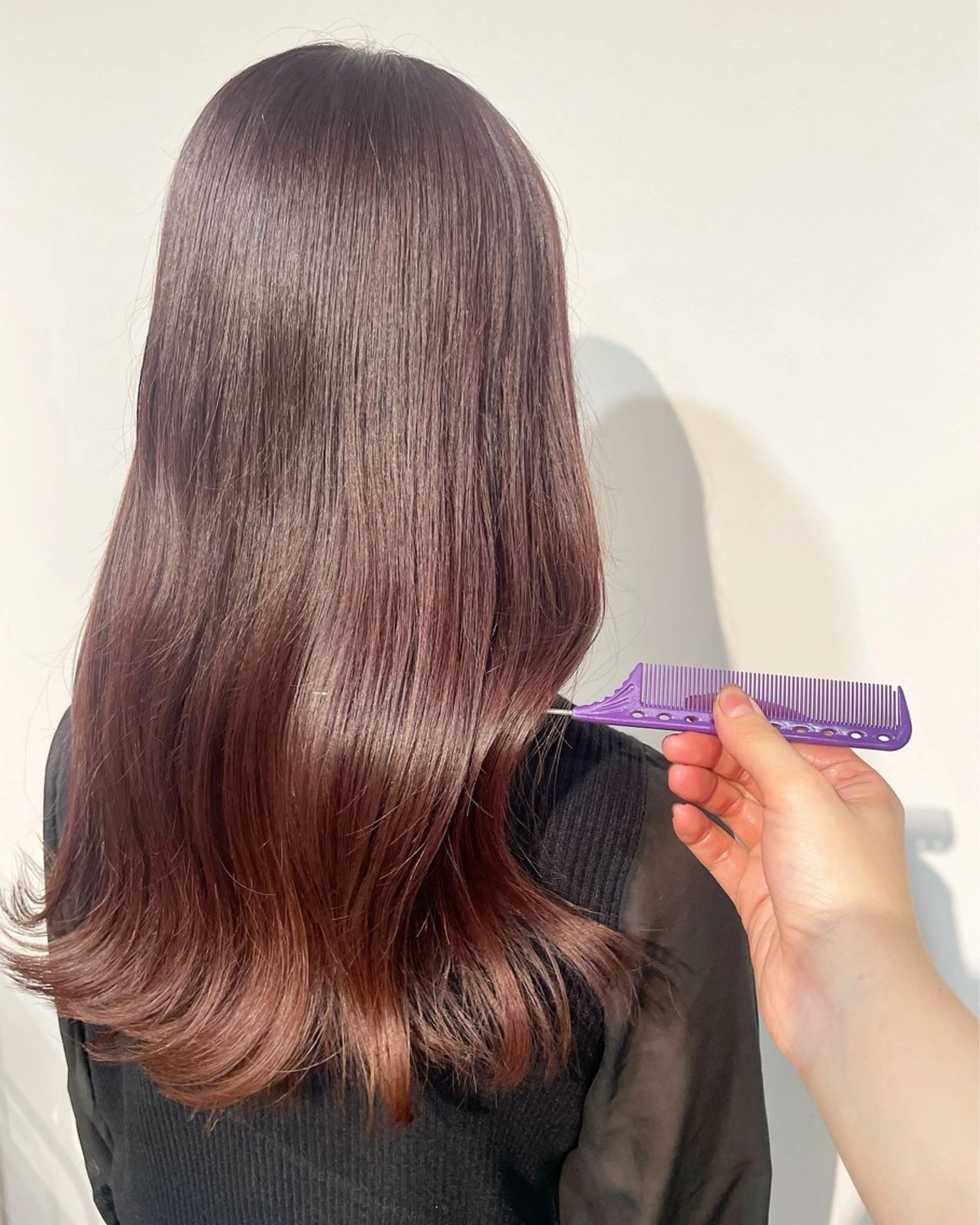 ロング 札幌クロスパーマ /🎀柴田ひな🎀のヘアスタイル