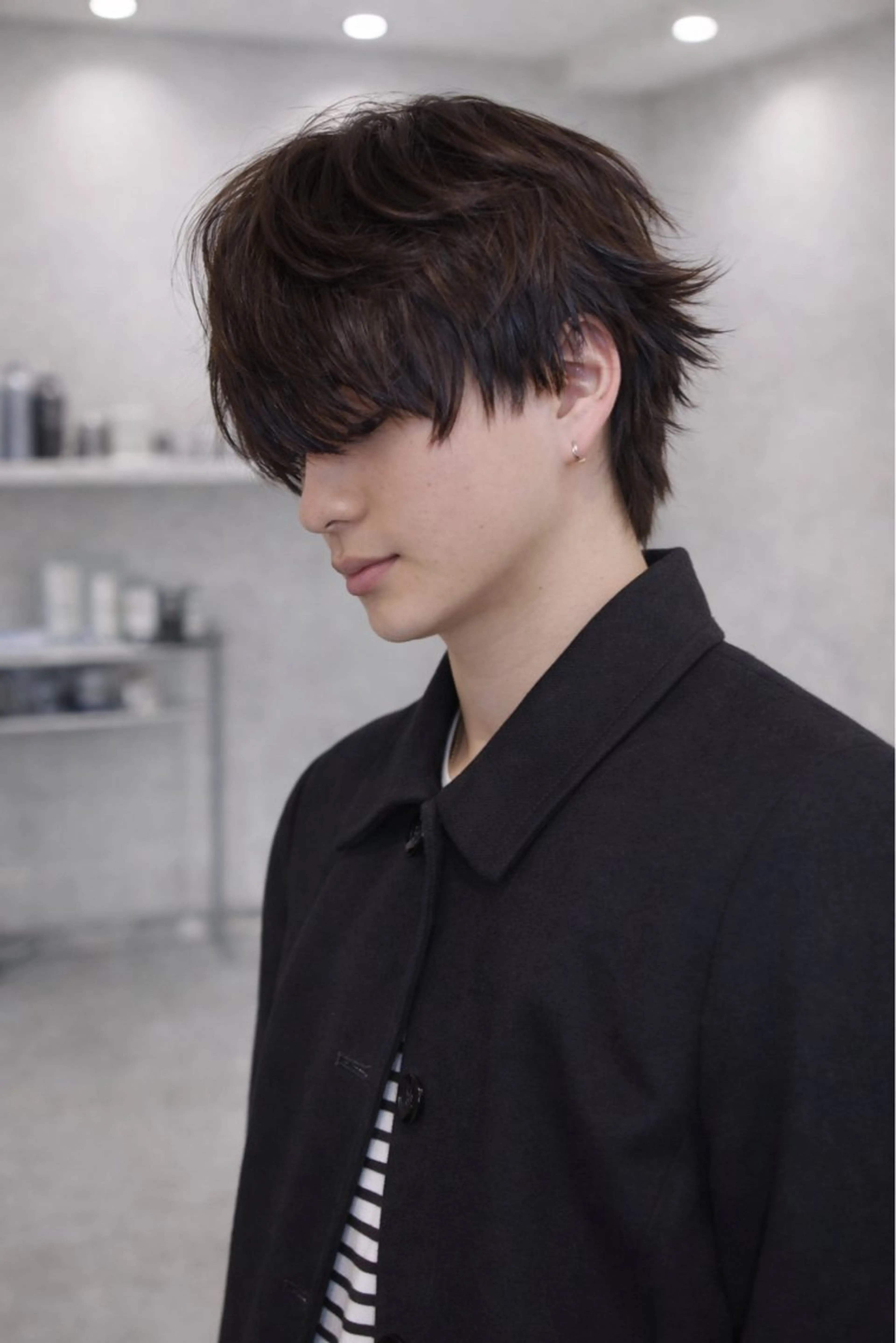 ショート 縮毛矯正 カット 縮毛矯正 メンズ縮毛矯正指名 No.1KAI🥰のヘアスタイル