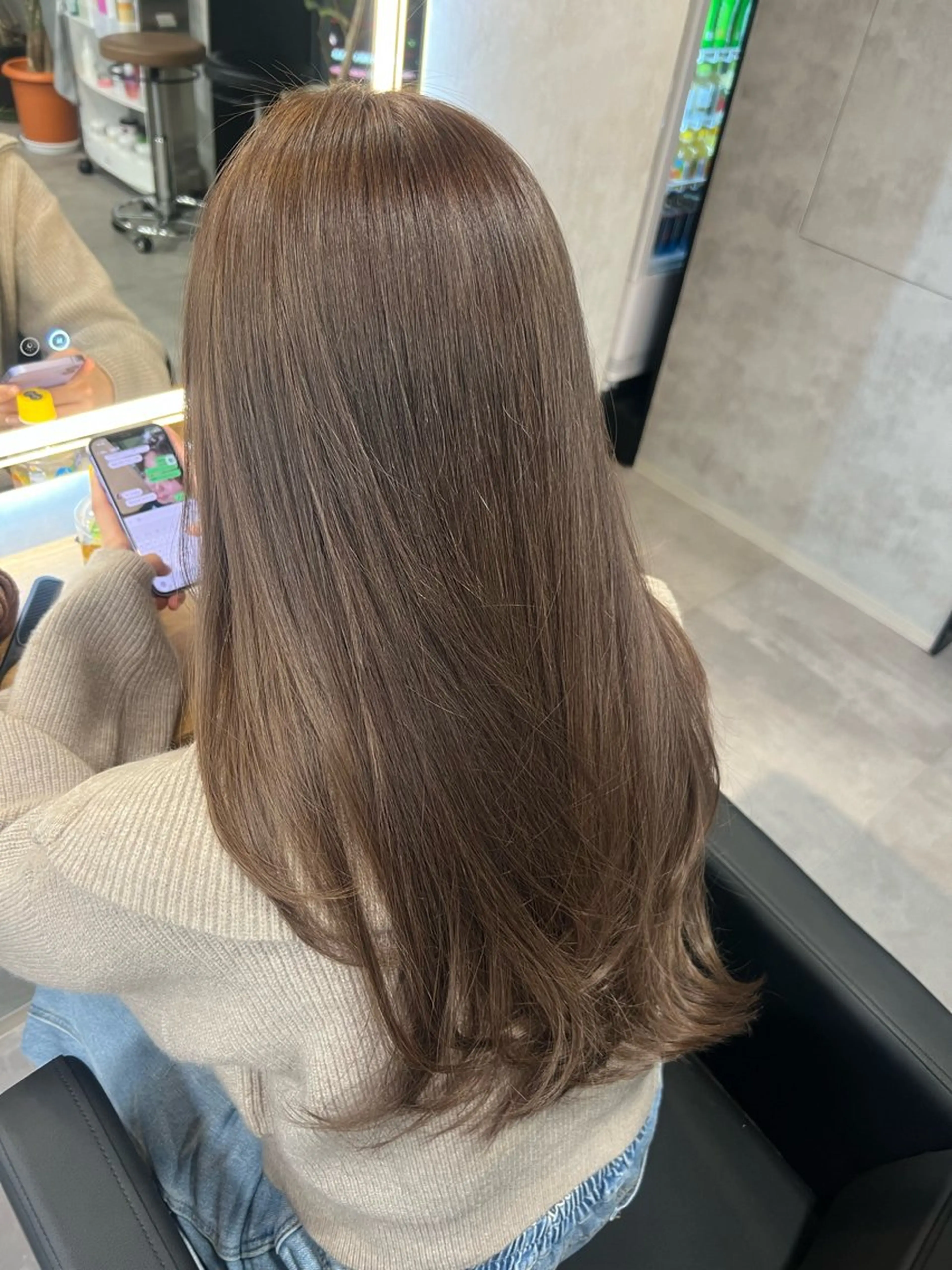 セミロング カラー ヘアカラー トリートメント ヘッドスパ ヘアセット 🎨ブリーチ職人 店長Takaya🎨のヘアスタイル