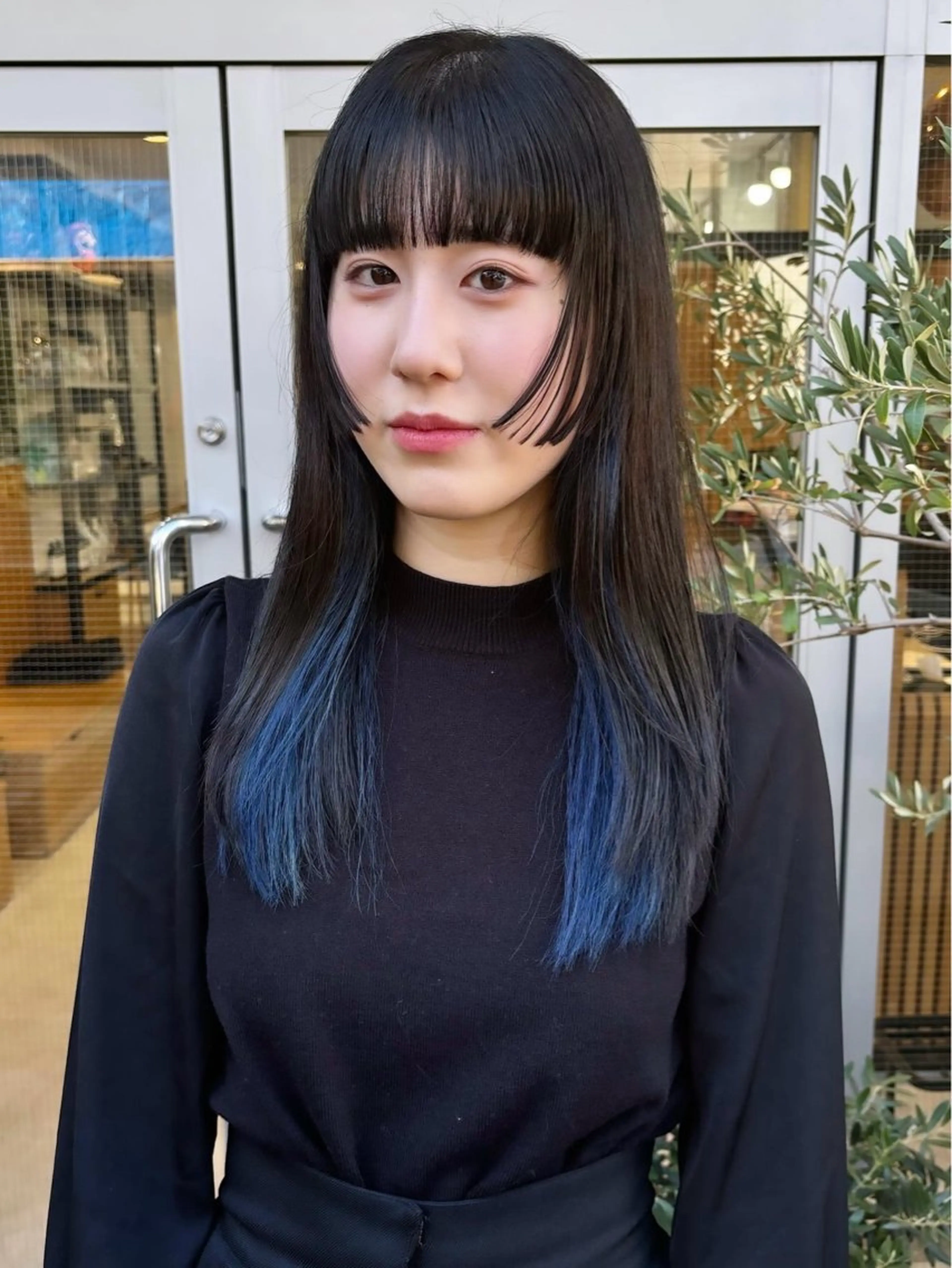 ロング カラー しの　ゆきの THE REMMYのヘアスタイル