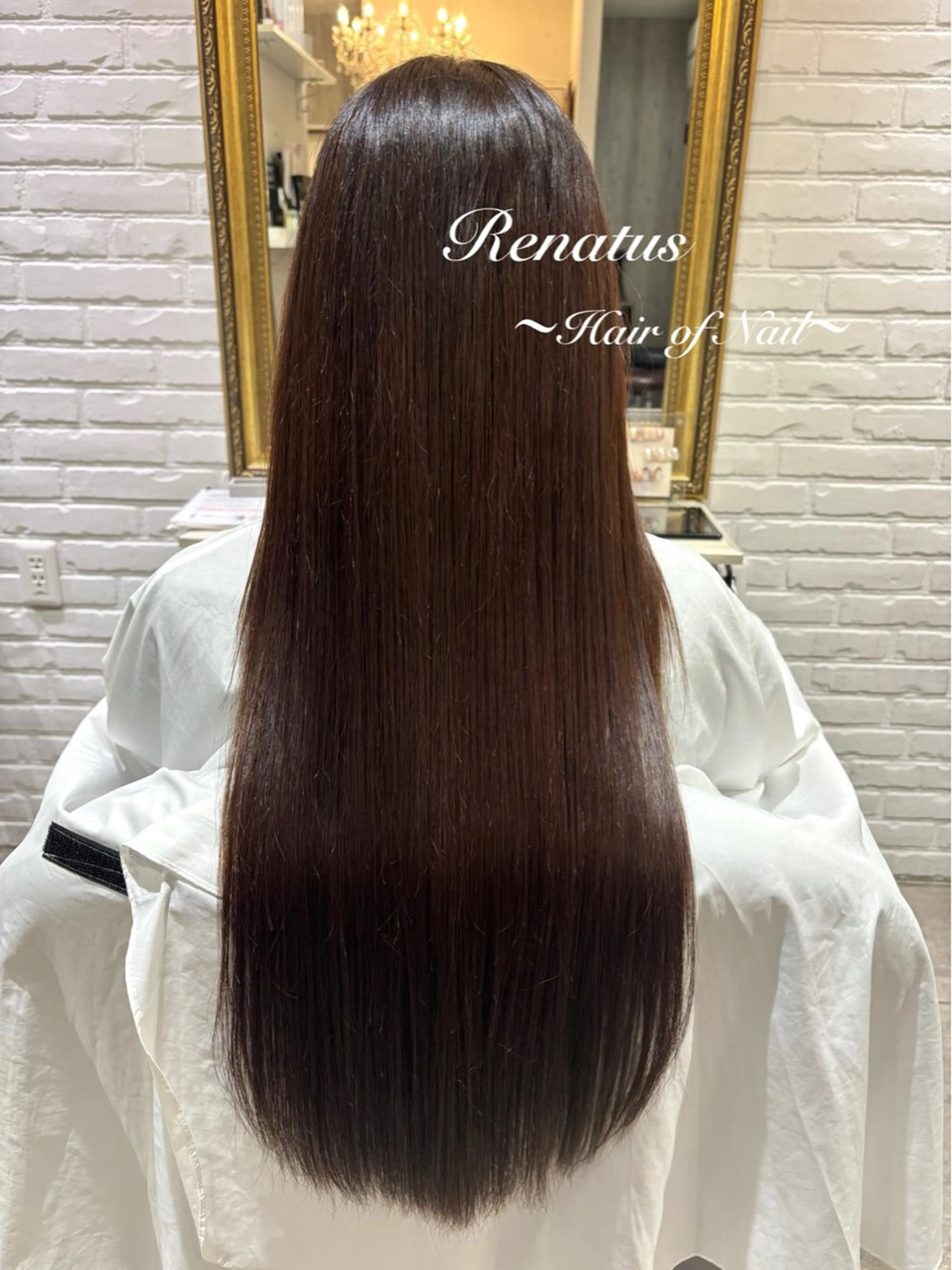 ロング カラー 髪質改善 トリートメント Renatus店長 金子裕美のヘアスタイル