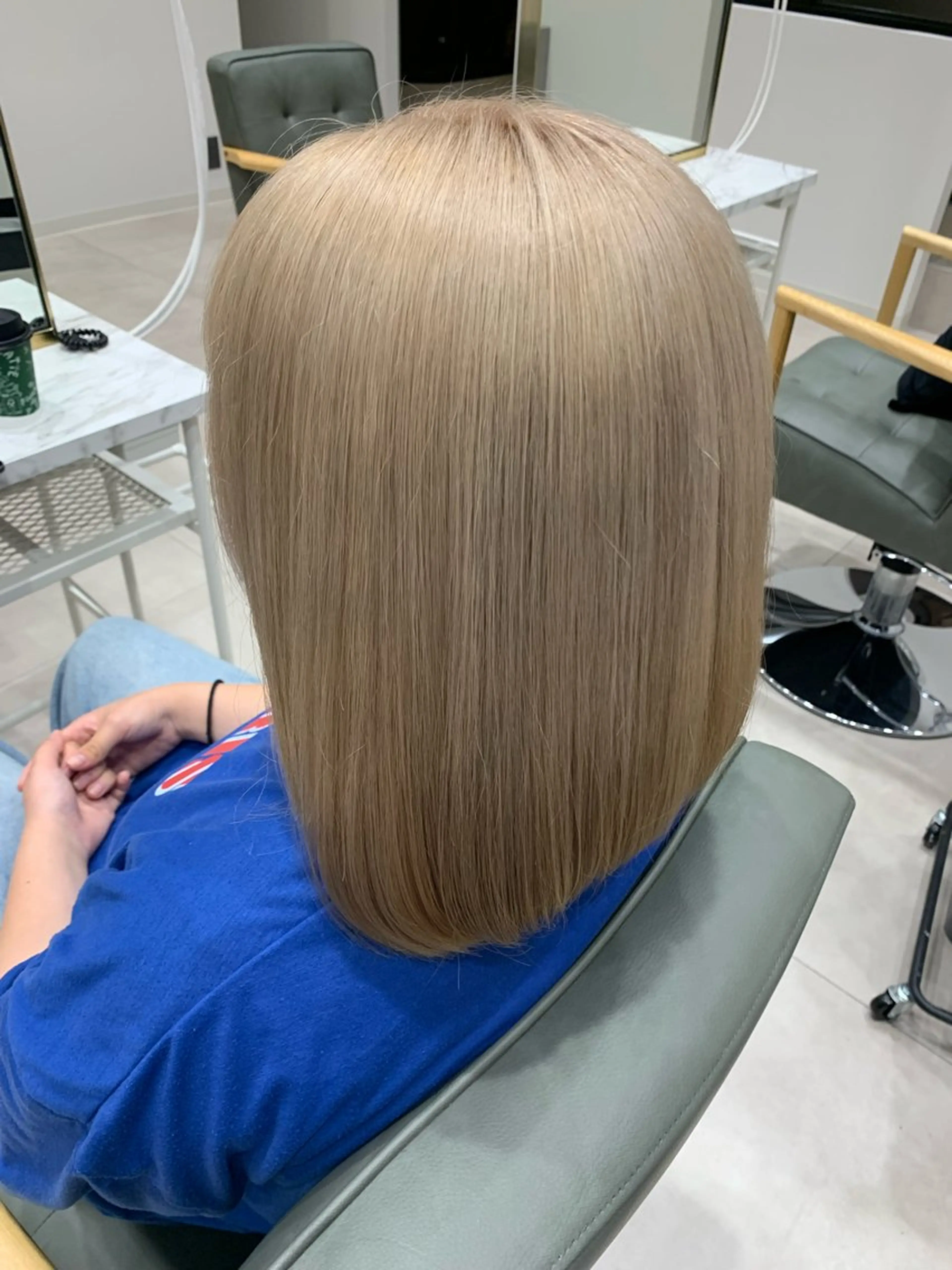 ミディアム ヘアカラー newiネウィ _naoのヘアスタイル