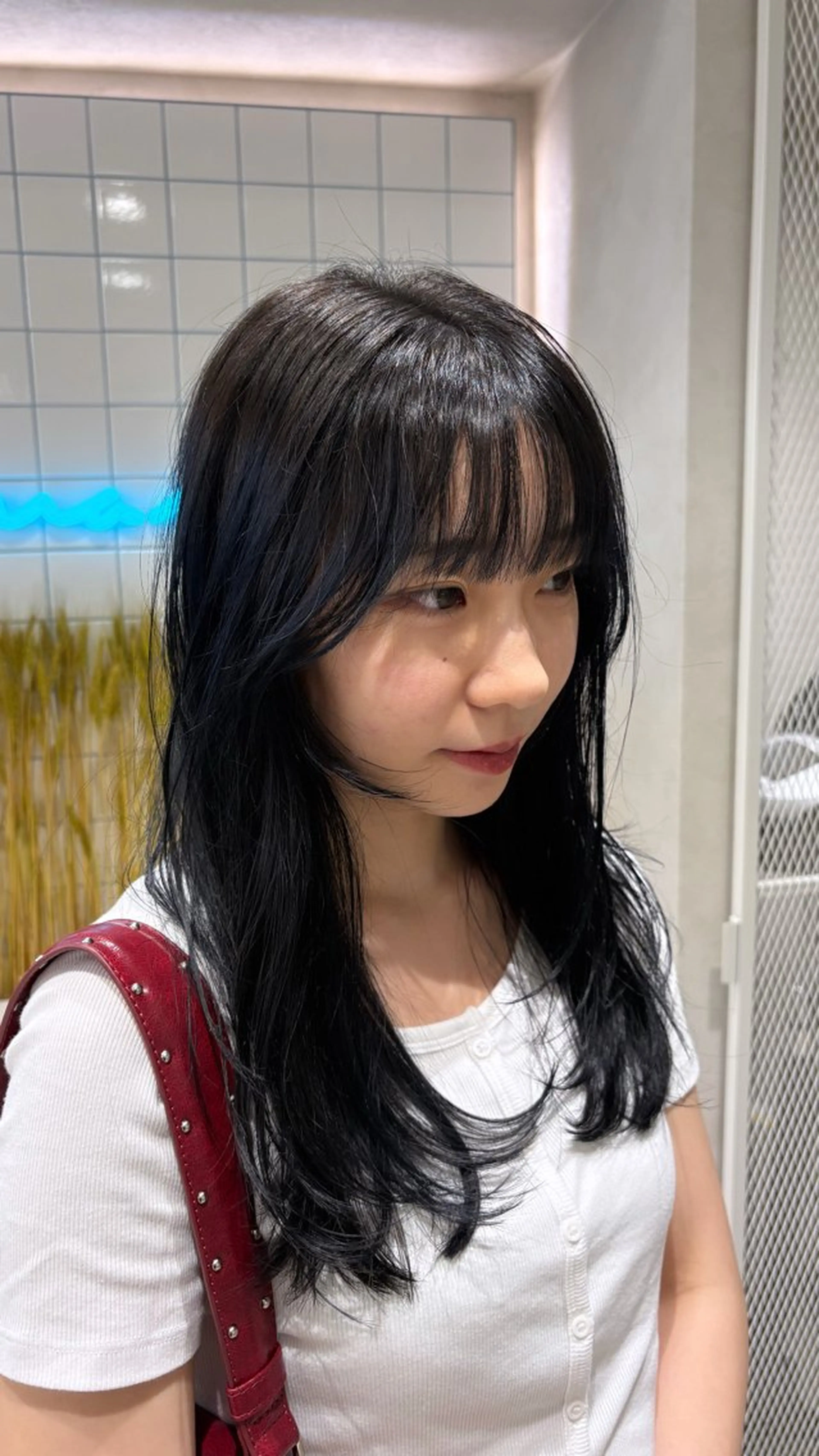 セミロング レイヤーカット Yuta✂︎ 韓国レイヤー🪽のヘアスタイル