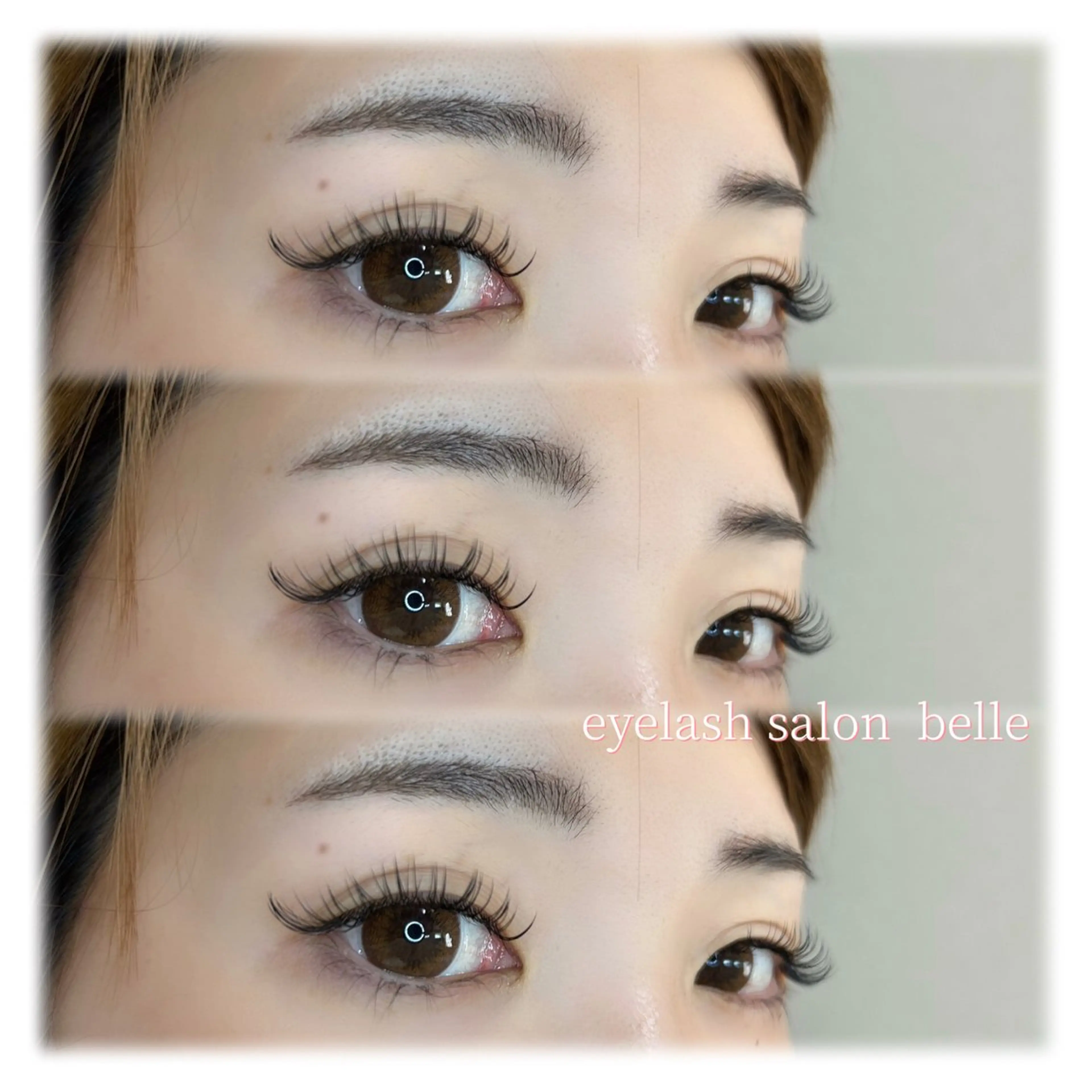 マツエク・マツパ Dカール フラットラッシュ セクシー eyelash salonbelleのマツエク・マツパデザイン