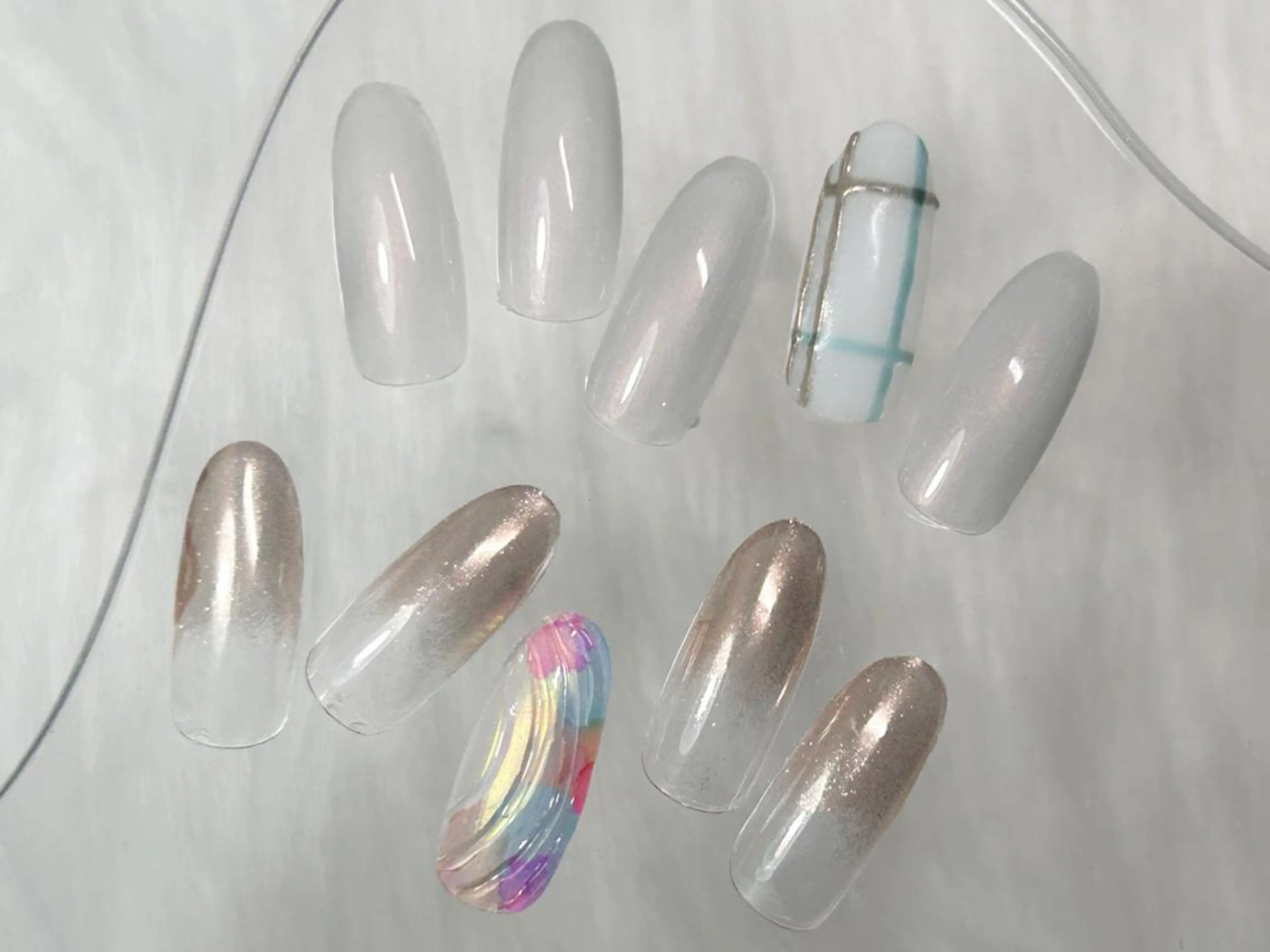 ネイル ハンドネイル orbe 芳長のネイルデザイン