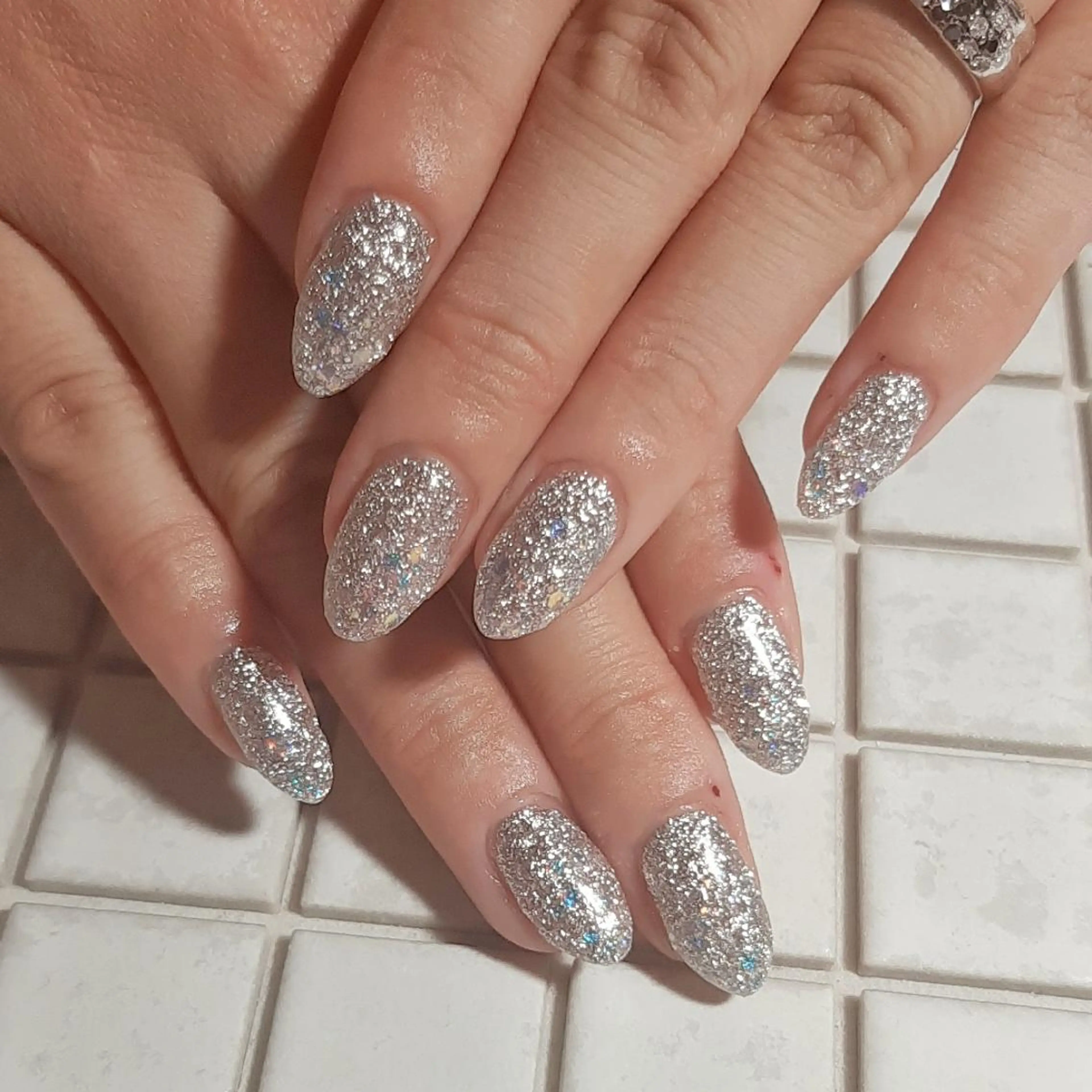 ネイル キラキラネイル ラメ(グリッター) ハンドネイル private salon mieのネイルデザイン