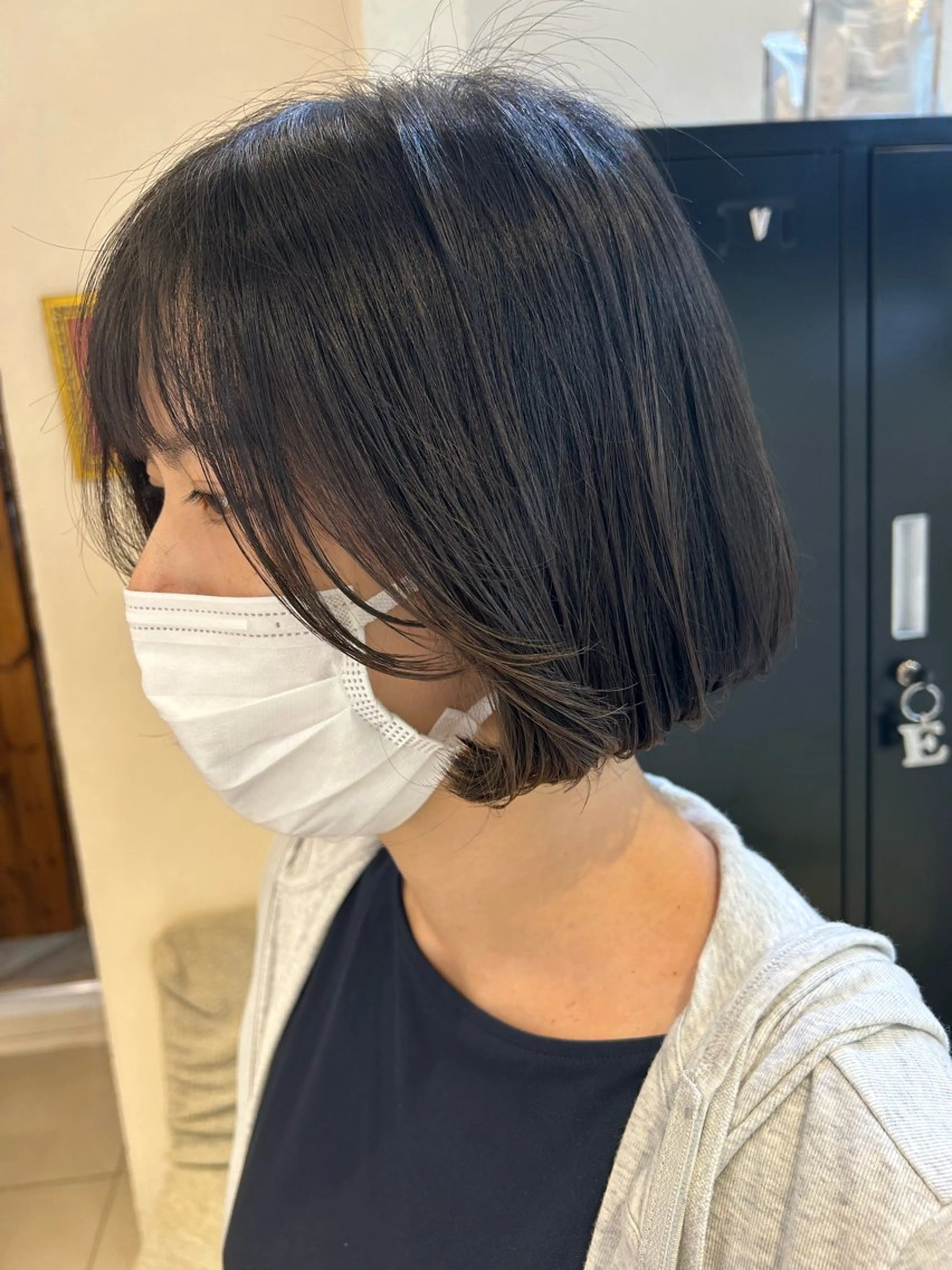 ショート カラー 縮毛矯正/髪質改善/ 艶髪ササキナツミのヘアスタイル