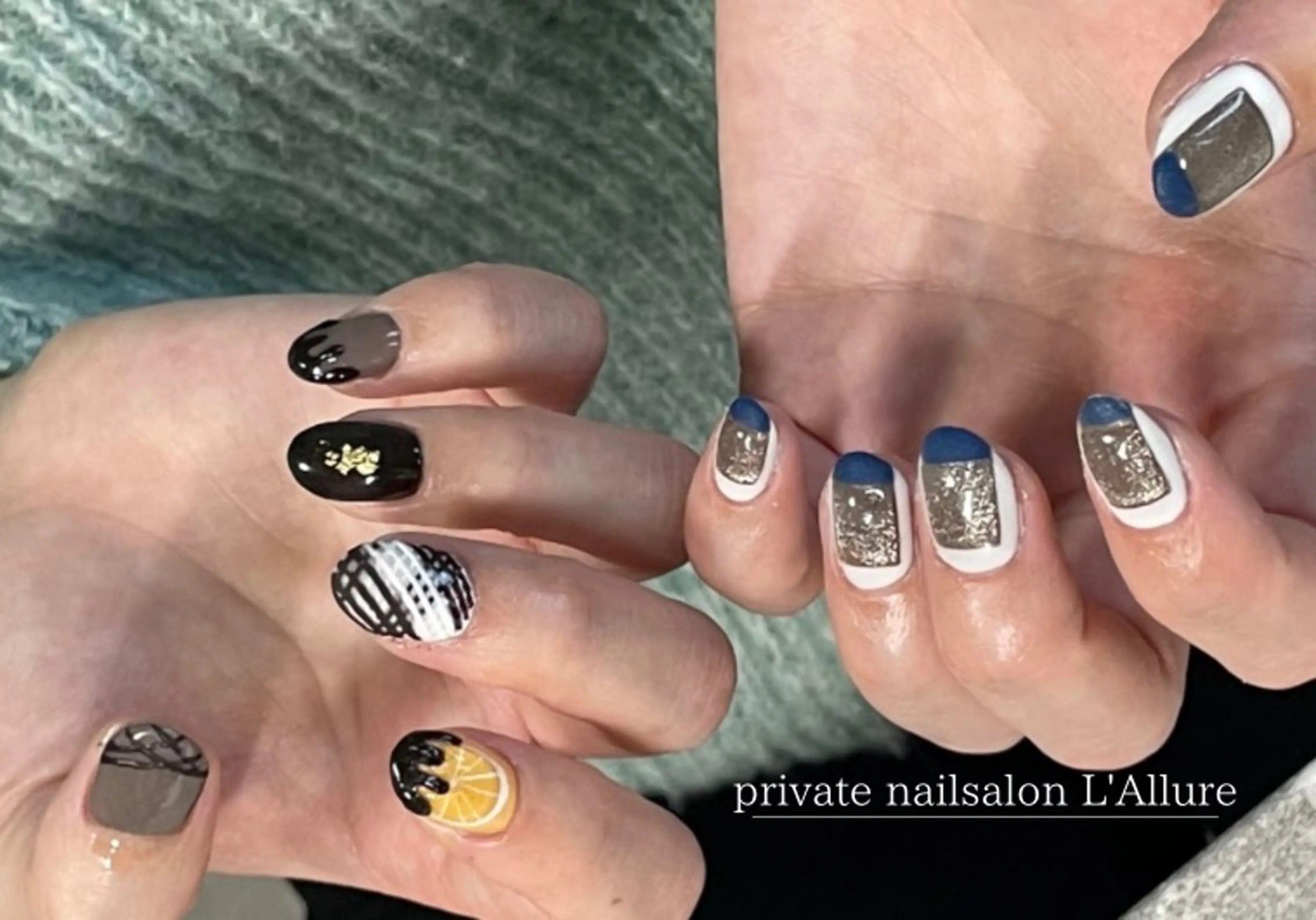 ネイル フットネイル nailsalon -L'Allure-のネイルデザイン