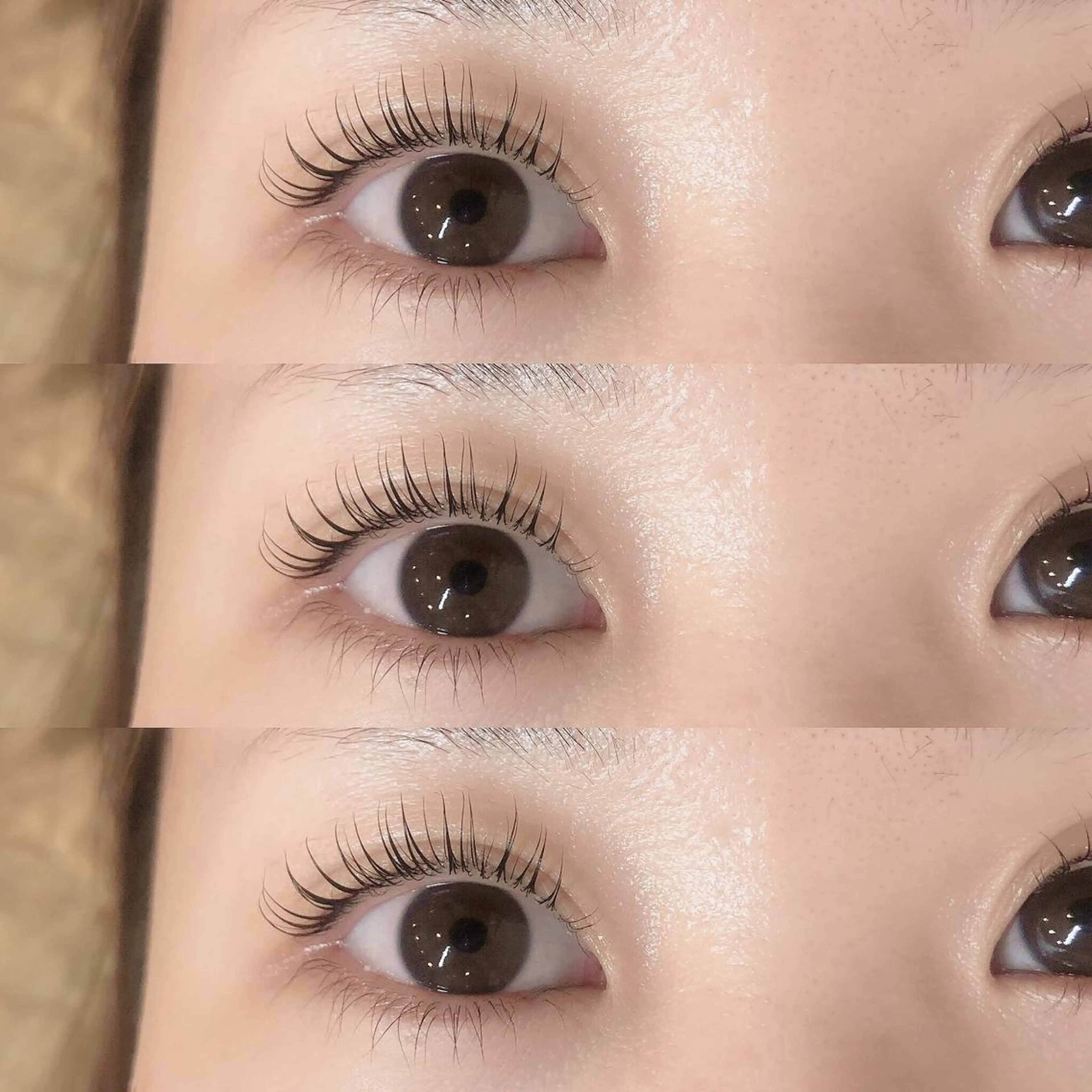 マツエク・マツパ パリジェンヌラッシュリフト まつげパーマ 下まつげエクステ 一重×まつ毛パーマ Riho/博多/ まつげパーマ/LEDのマツエク・マツパデザイン