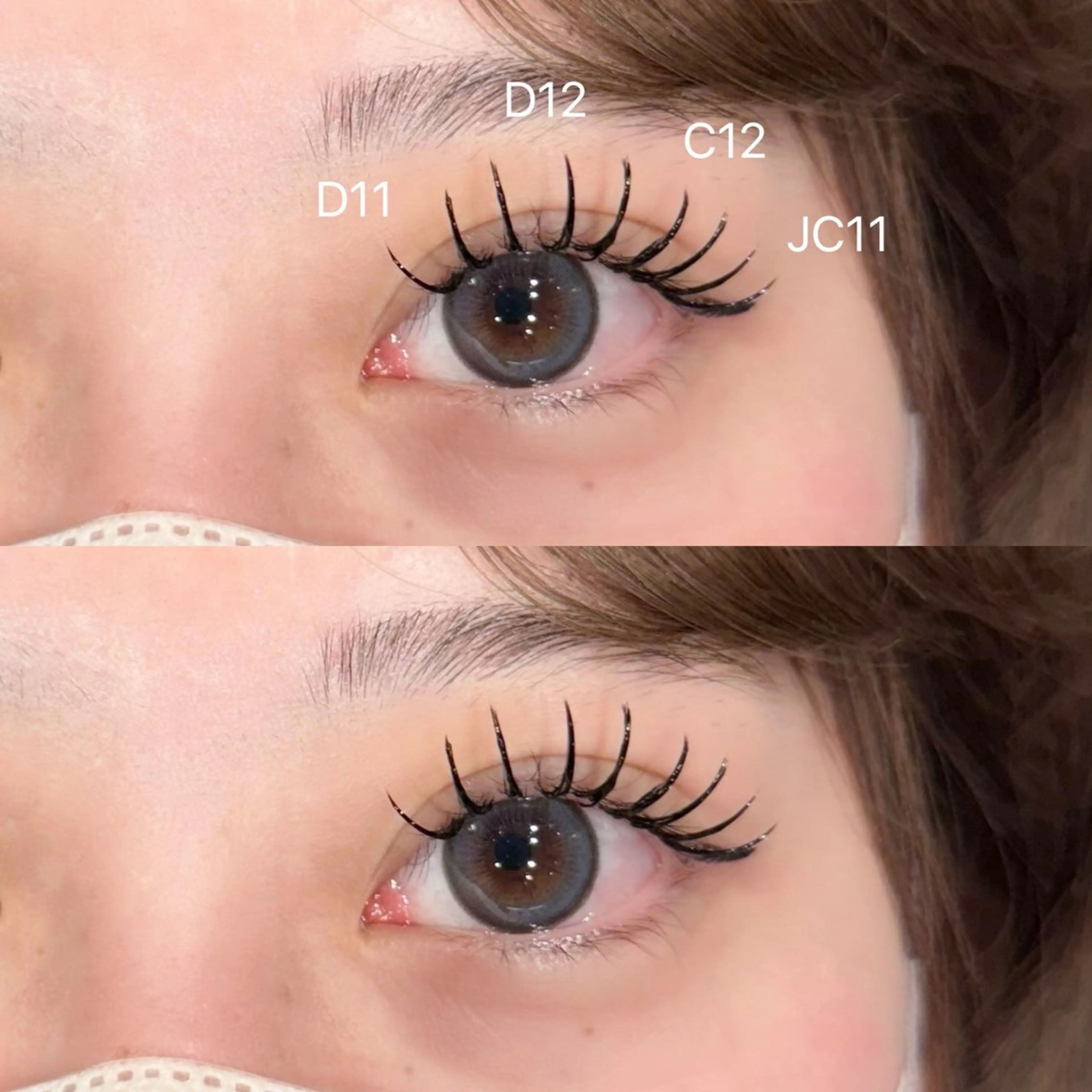 マツエク・マツパ バインドロック Olivia 村上のマツエク・マツパデザイン