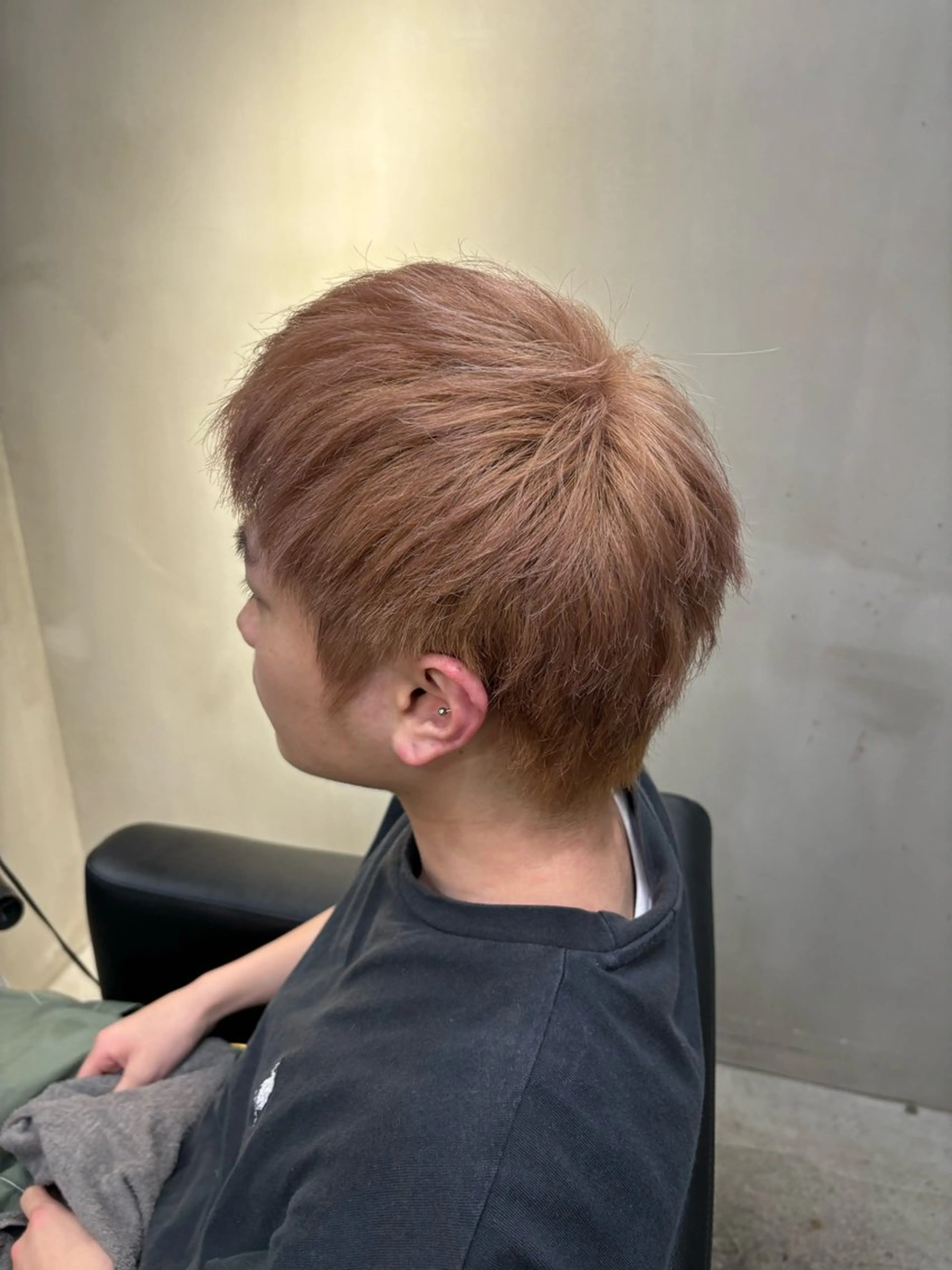 カラー メンズ メンズブリーチ ベージュカラー ブリーチ ヘアカラー 中園康 /カラー/ブリーチのヘアスタイル