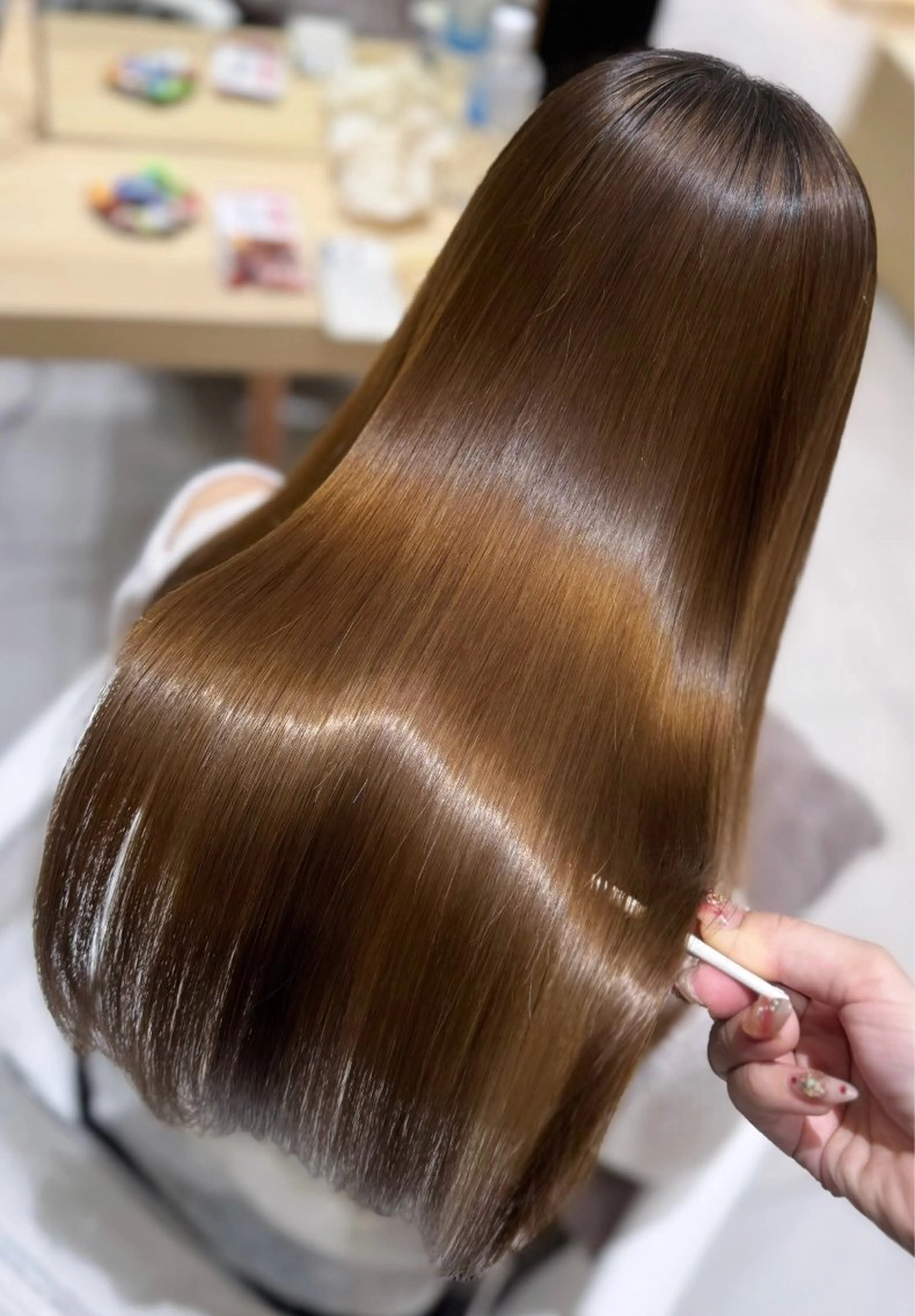 ロング 京都河原町 髪質改善🌛‧˚花綸のヘアスタイル