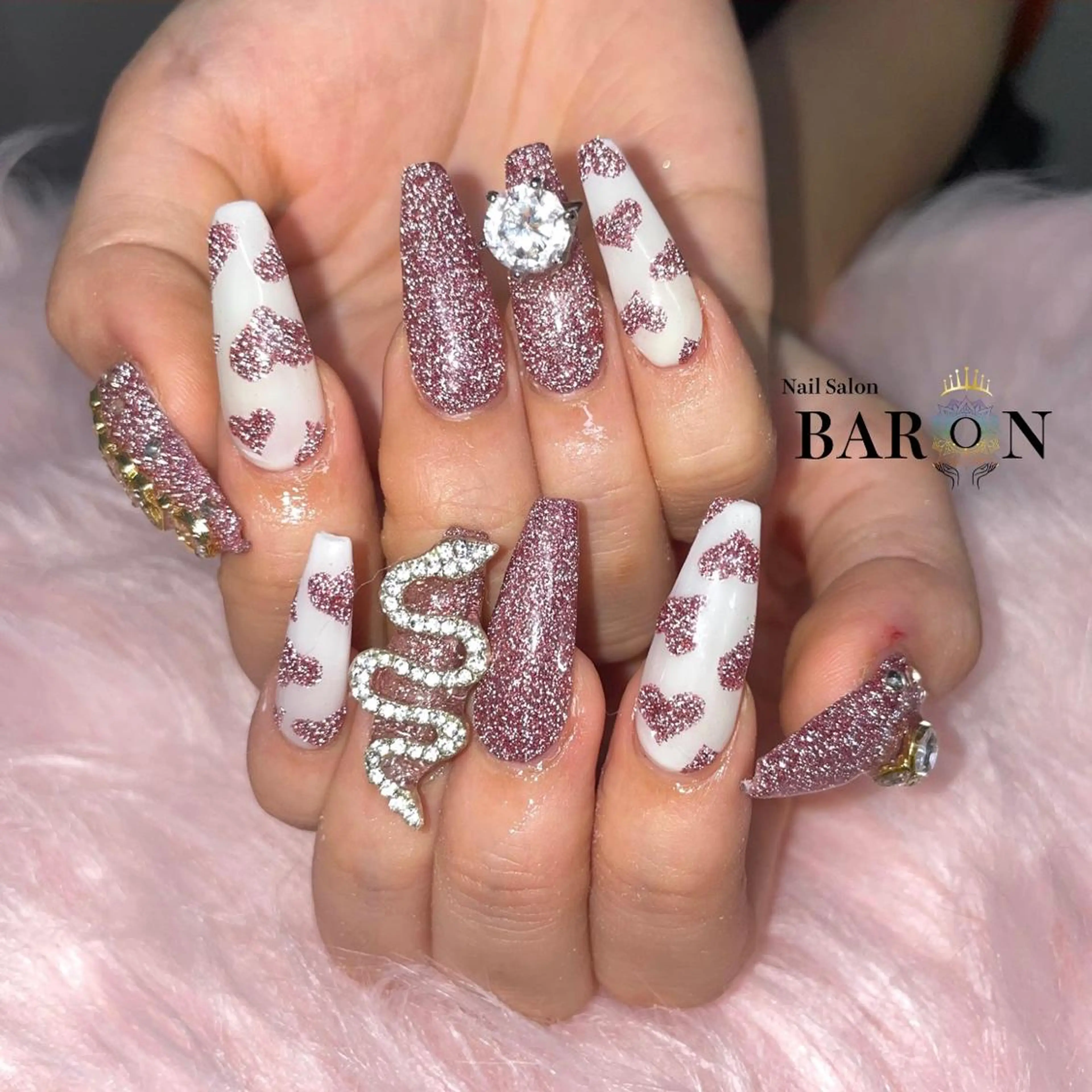 ネイル ハンドネイル ♛︎BARON♛︎ RIKAのネイルデザイン