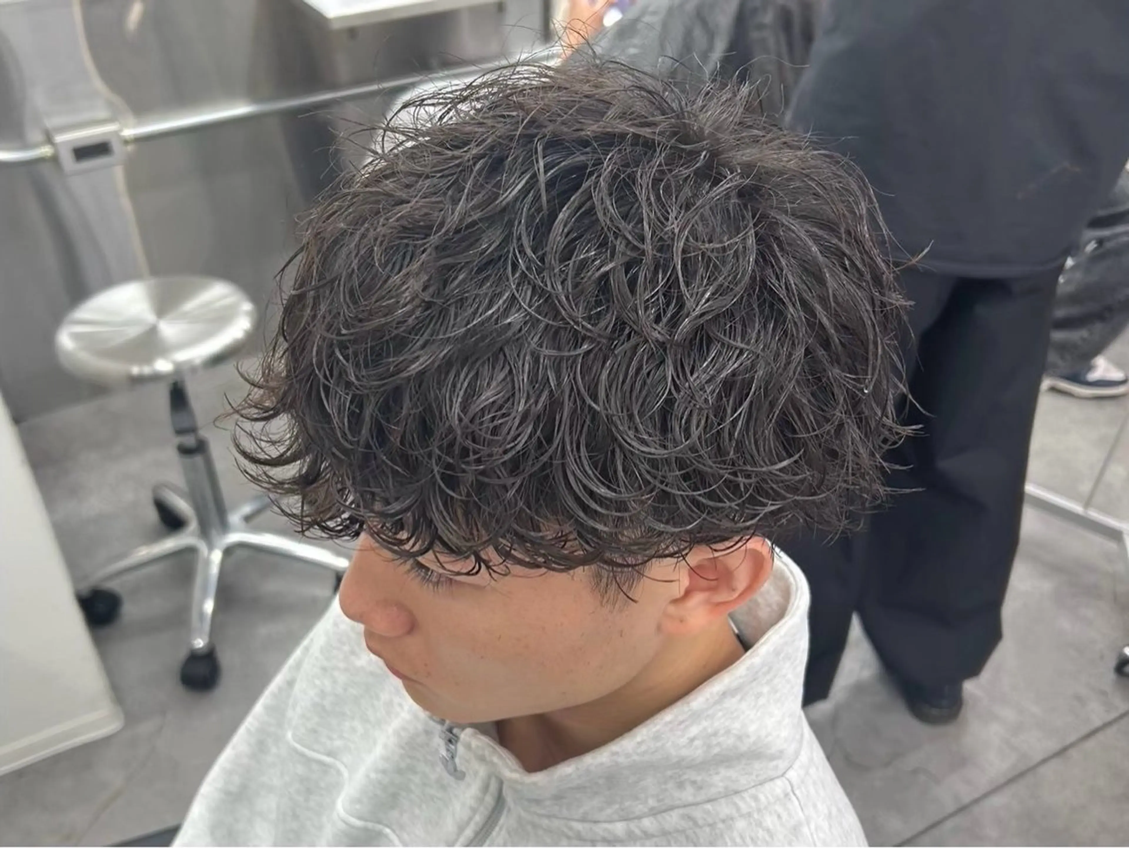 パーマ メンズ 波巻きパーマ メンズ特化モテヘア 🌙Nanakaのヘアスタイル