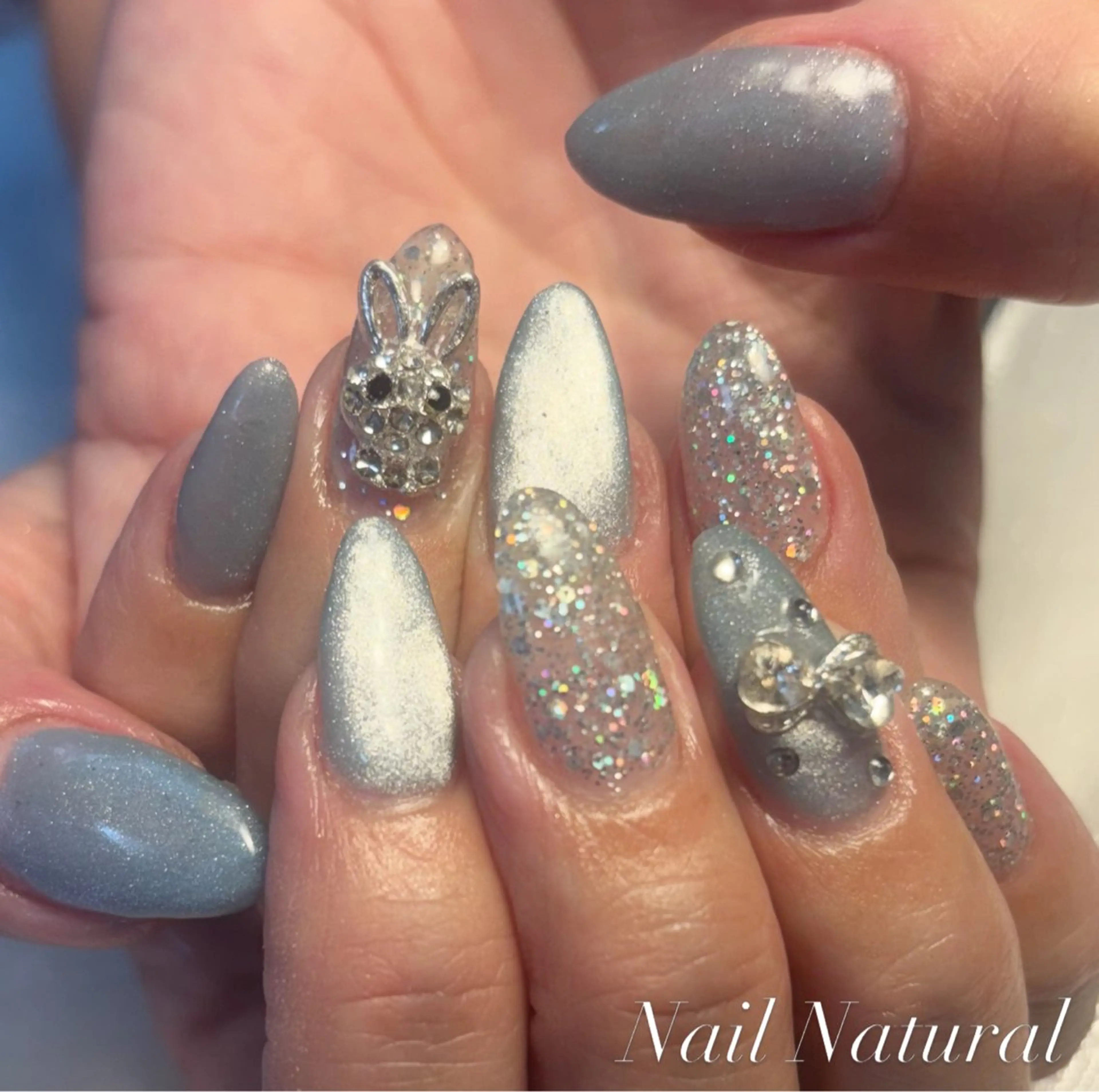 ネイル フレンチネイル 持ち込み 春ネイル ハンドネイル Nail salon Natulalのネイルデザイン