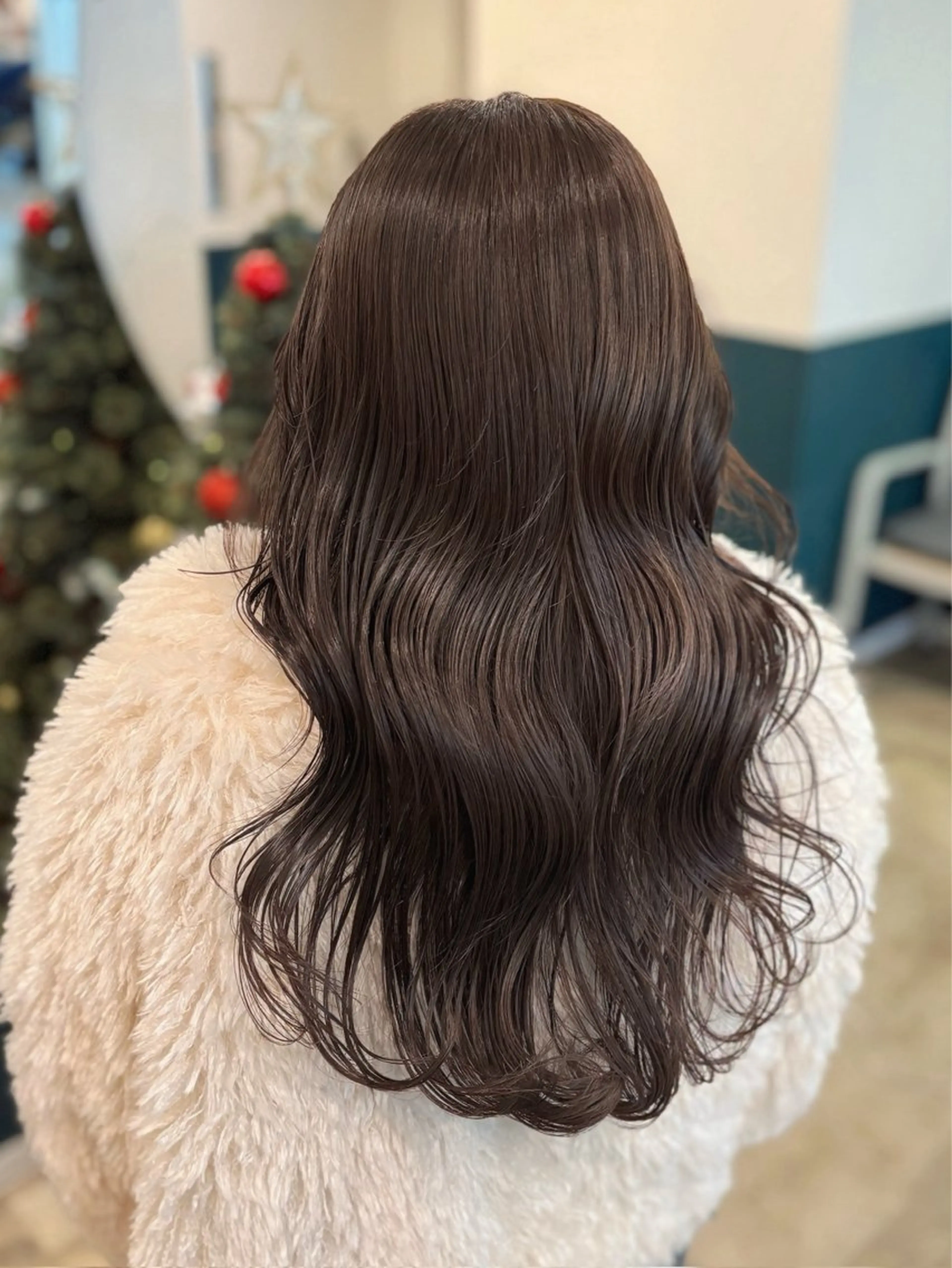 ロング レイヤーカット カット ヘアカラー ☁️RIKA☁️ @ri2_____bのヘアスタイル
