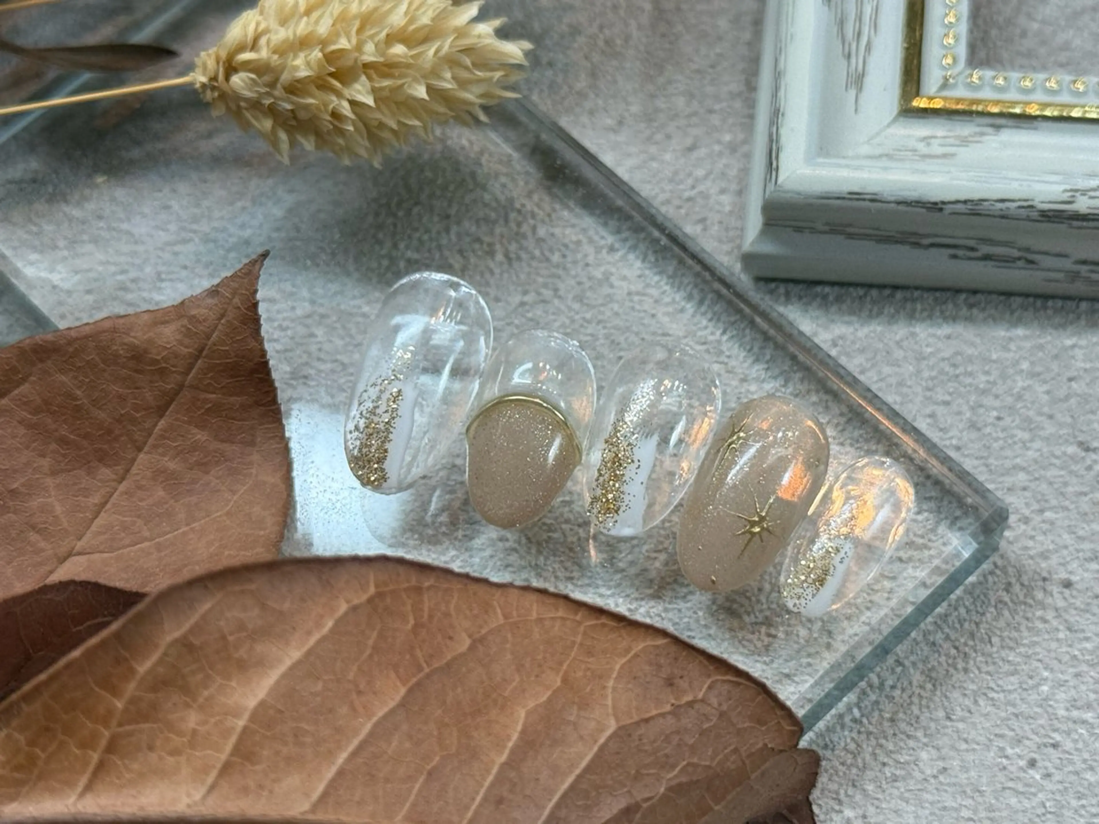 ネイル 小野里 七海のネイルデザイン