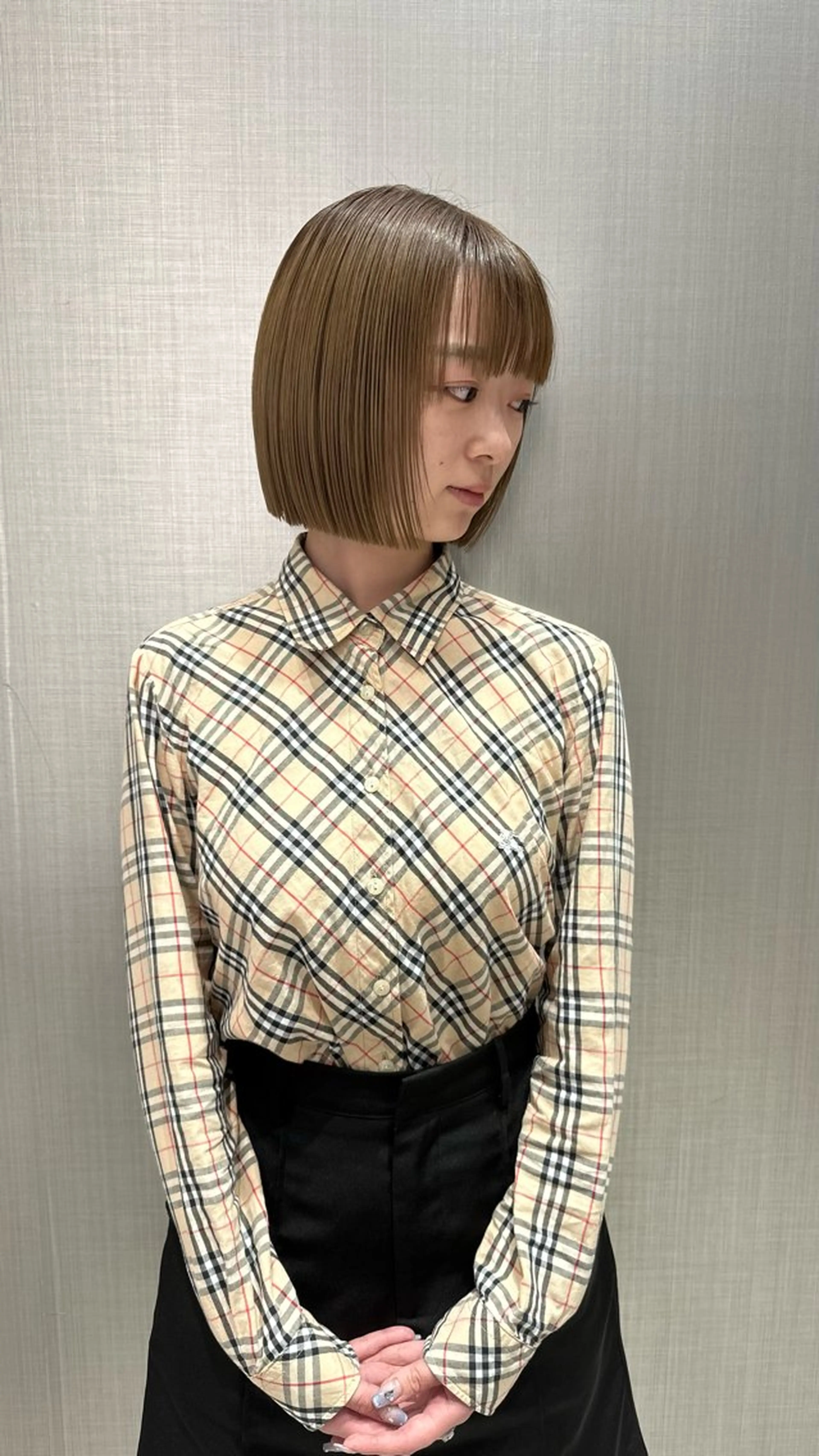 ミディアム カラー 🩵ニュアンスカラー 🩵ブリーチ/RENのヘアスタイル