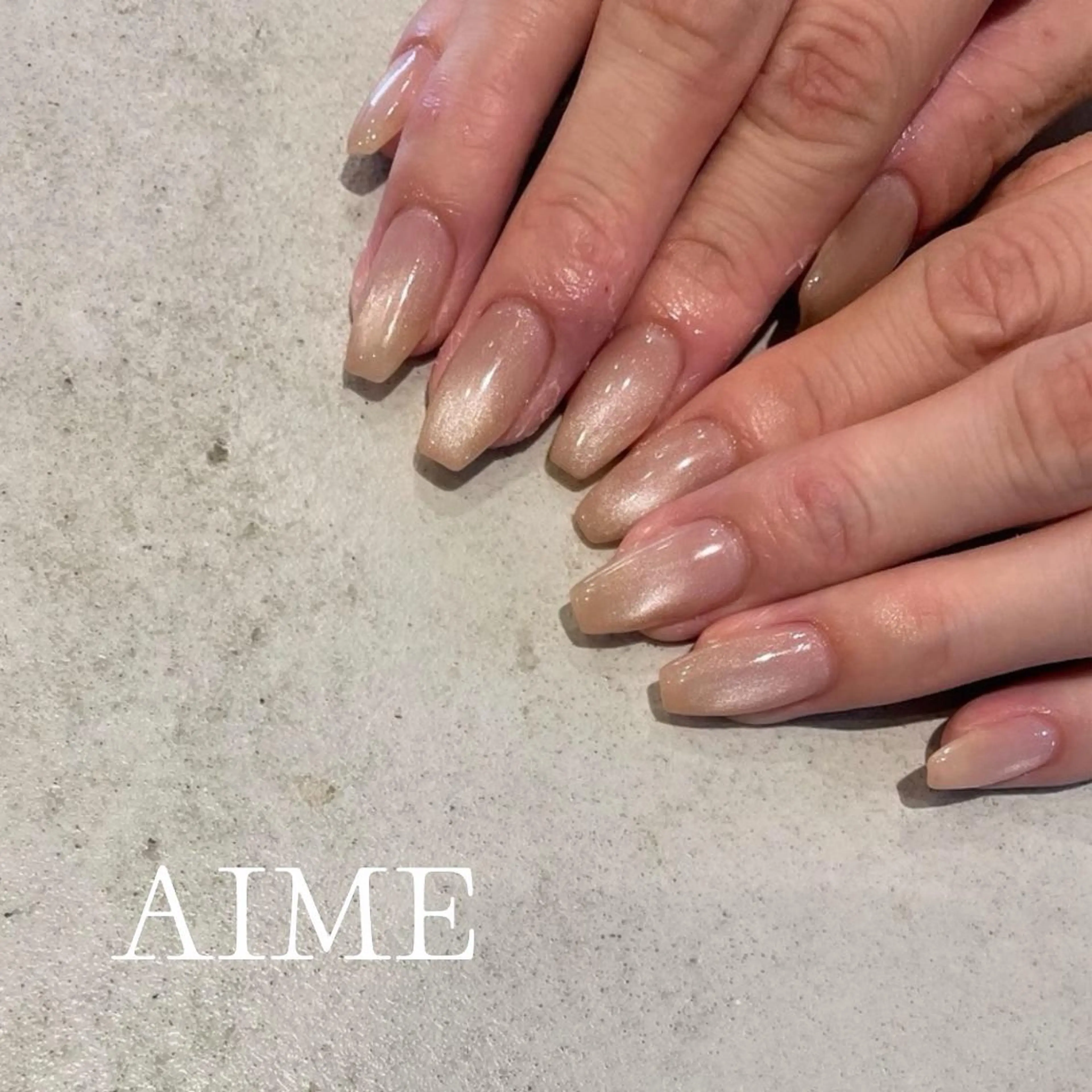 ネイル アートネイル ハンドネイル AIME （momo）のネイルデザイン