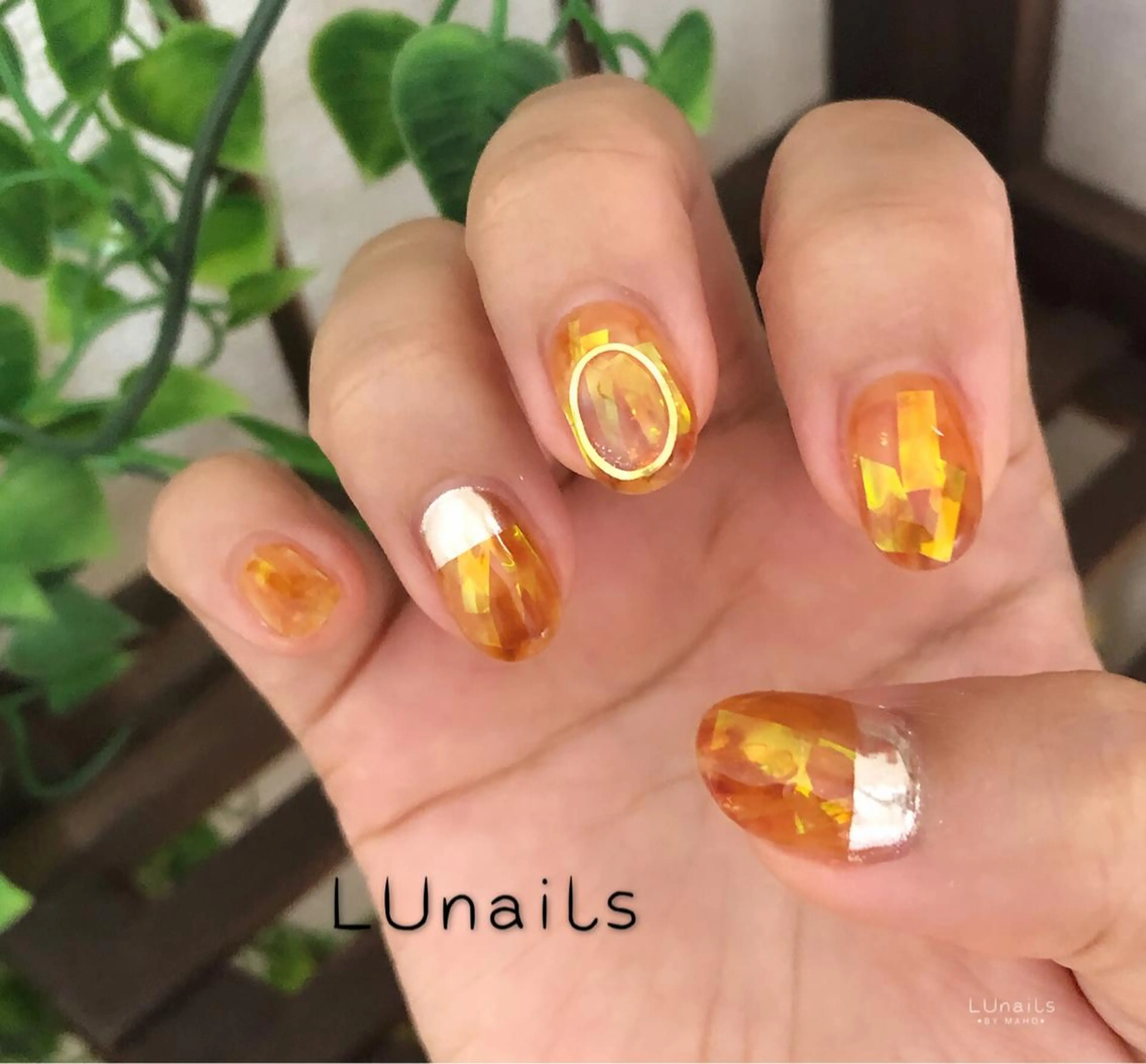 ネイル LUnails MAHOのネイルデザイン