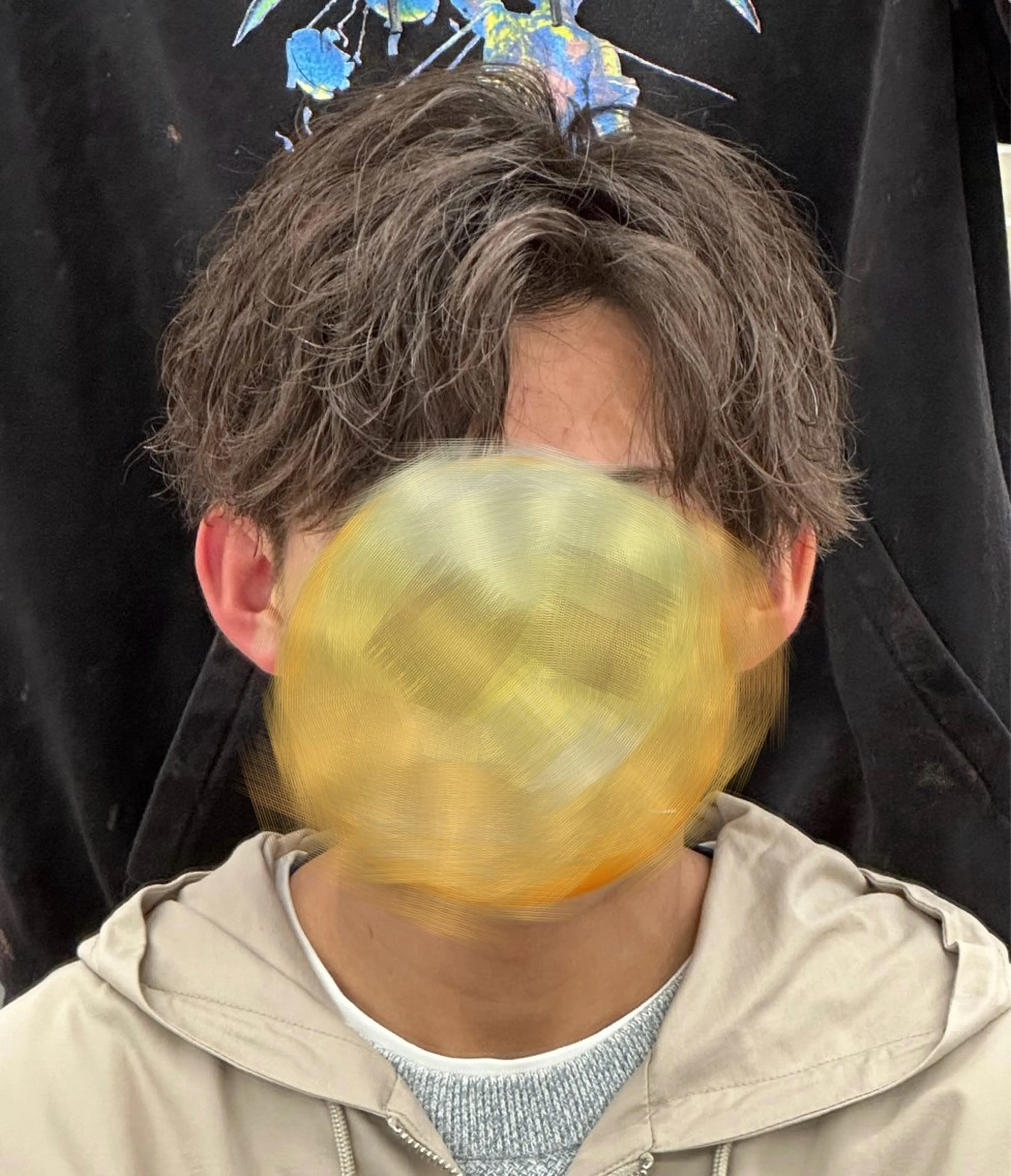 パーマ メンズ カット パーマ ルシクラージュ武蔵小杉店所属・巻けないけど美髪 作れます丸山智久のヘアスタイル